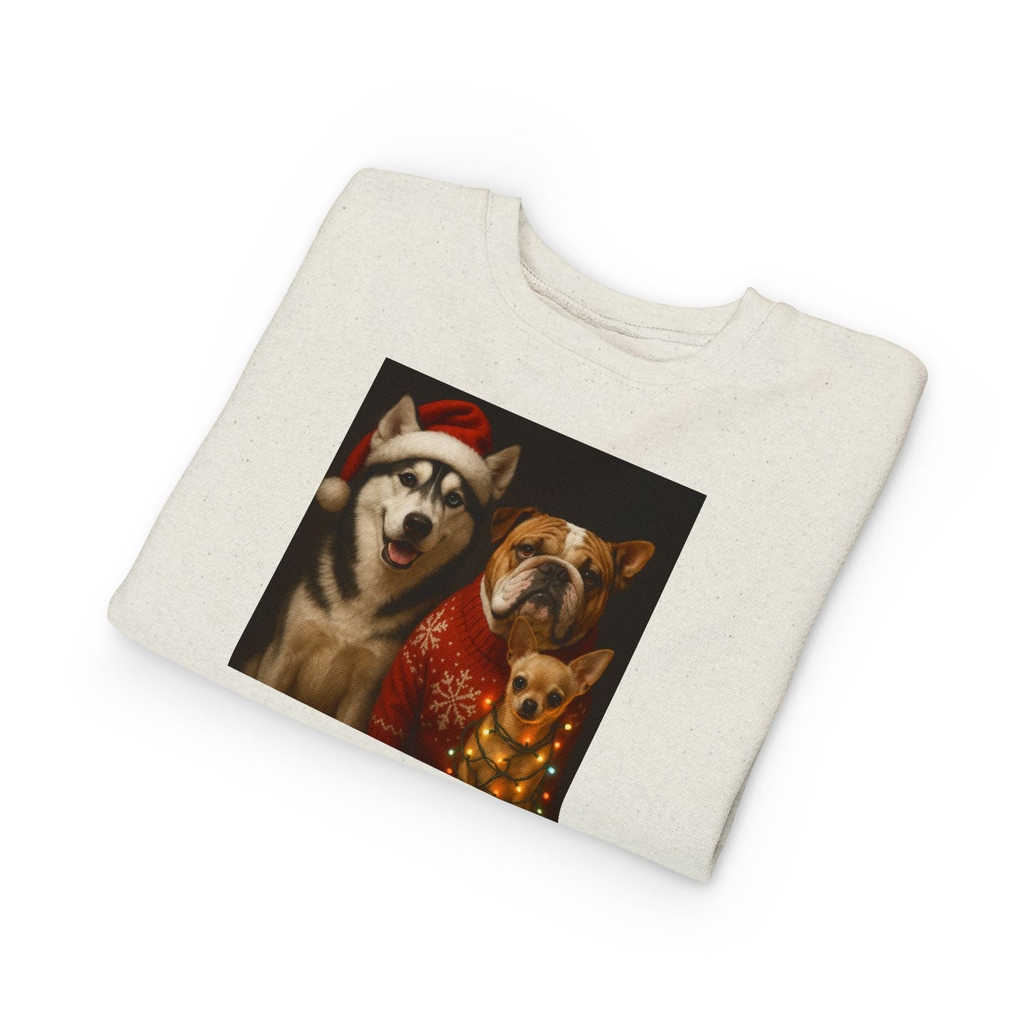 Festive Pet-Themed Toddler Sweatshirt Printify
