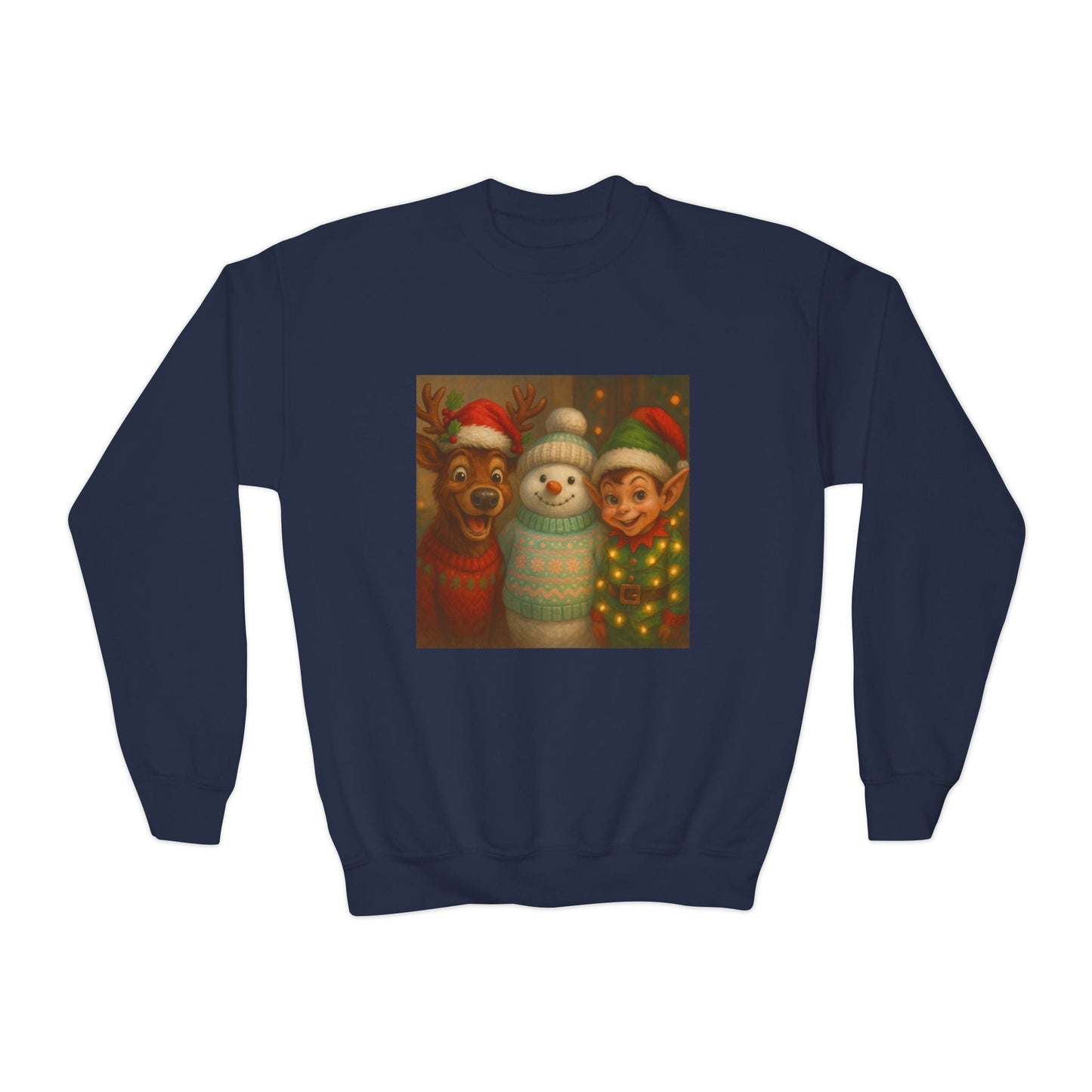Fun Youth Christmas Sweatshirt Printify