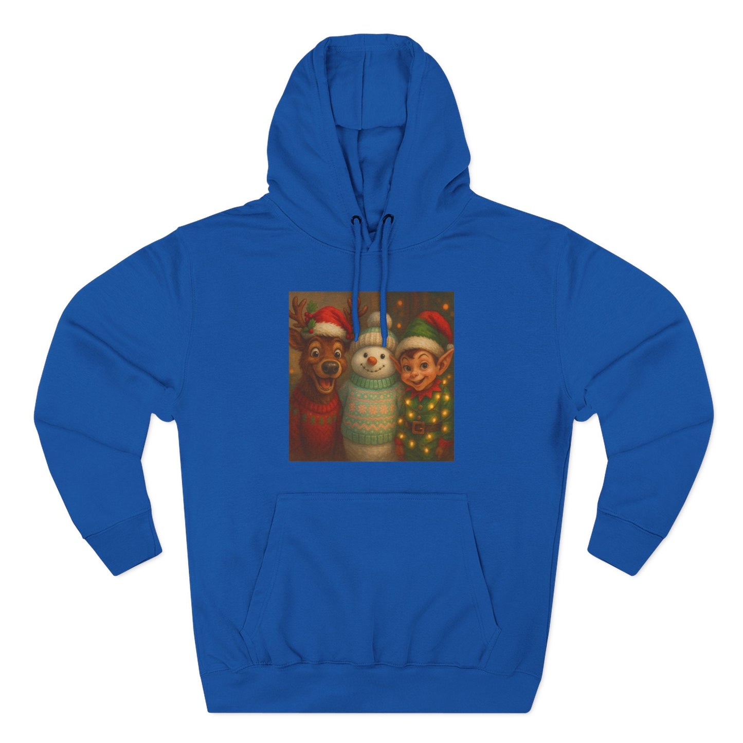 Fun Christmas Fleece Hoodie Printify