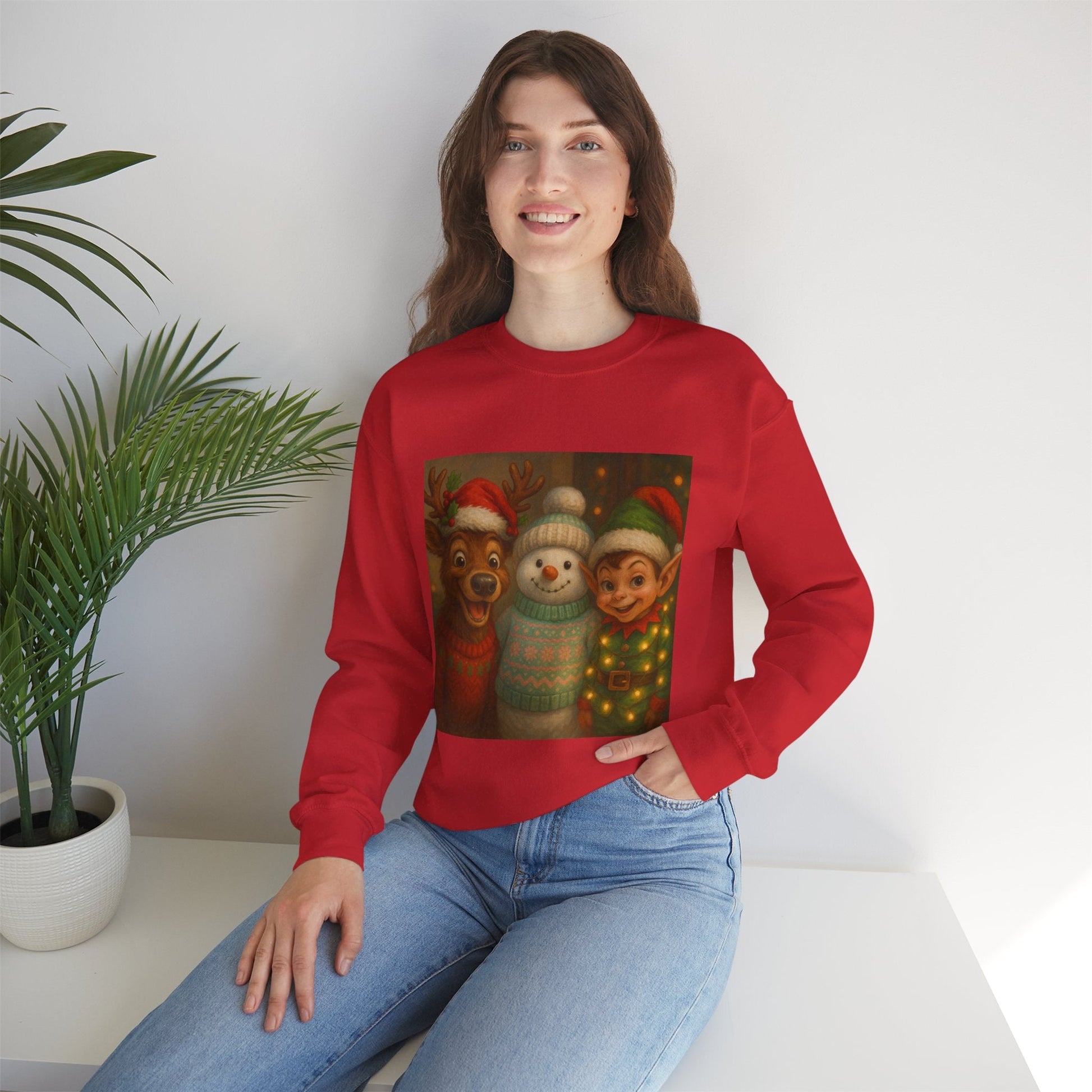 Fun Festive Sweatshirt Printify