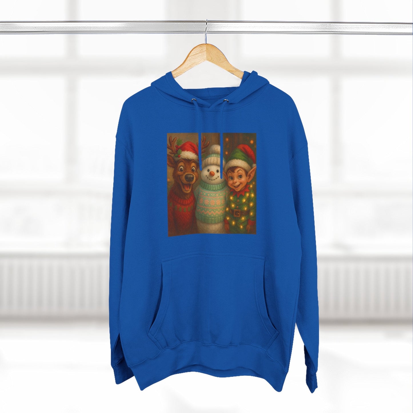 Fun Christmas Fleece Hoodie Printify
