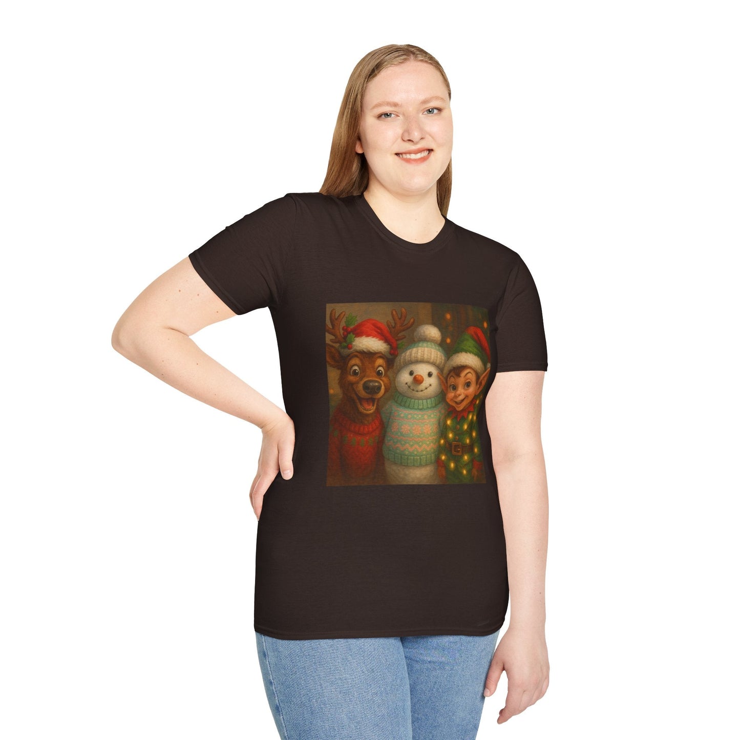 Fun Christmas T-Shirt Printify