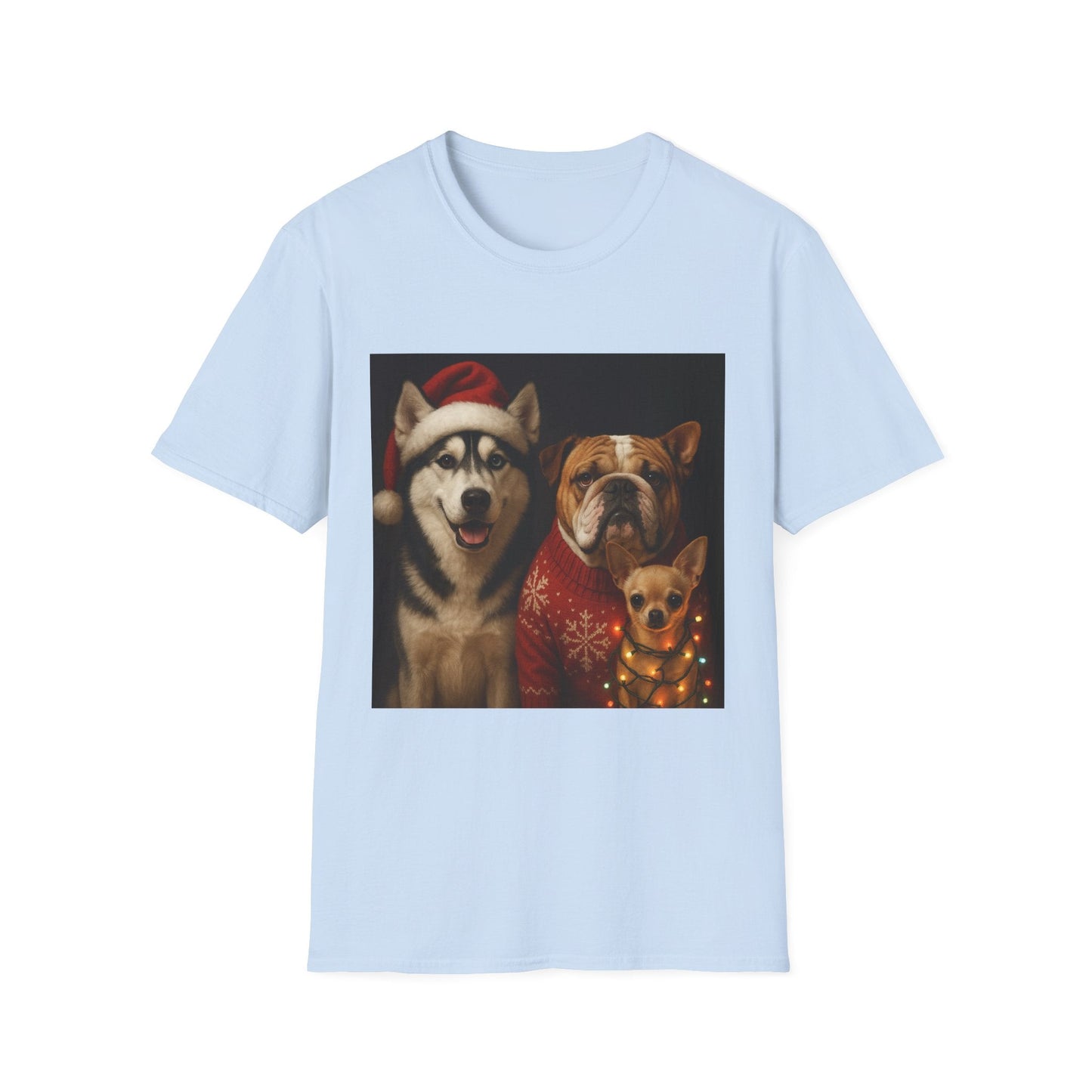 Christmas Dog T-Shirt Printify