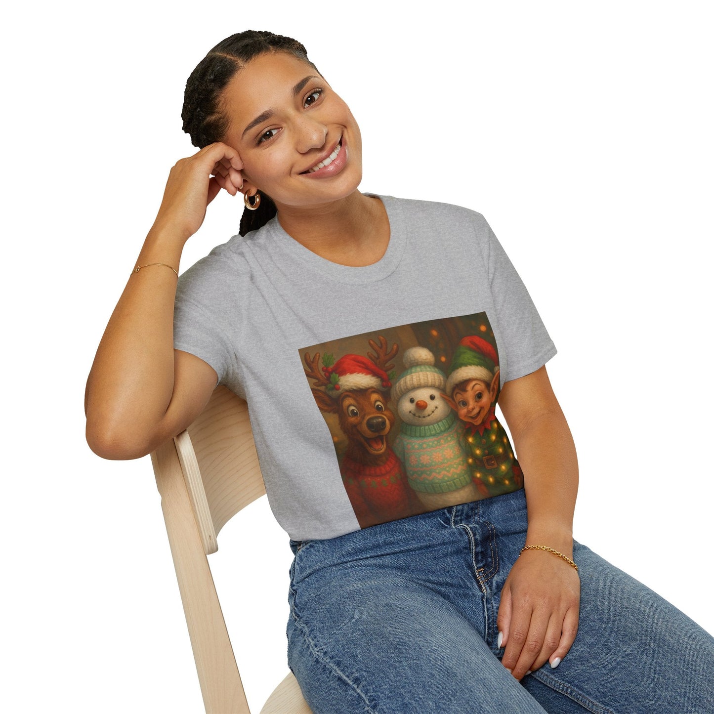 Fun Christmas T-Shirt Printify
