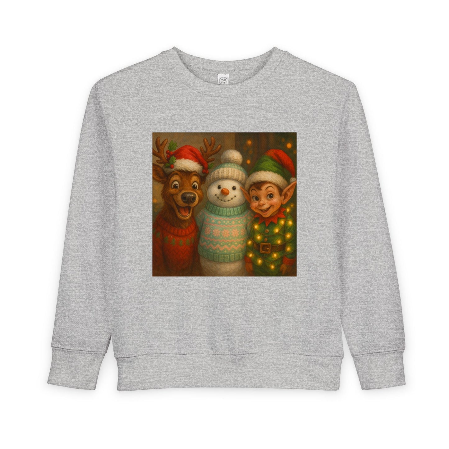 Fun Festive Toddler Sweatshirt Printify