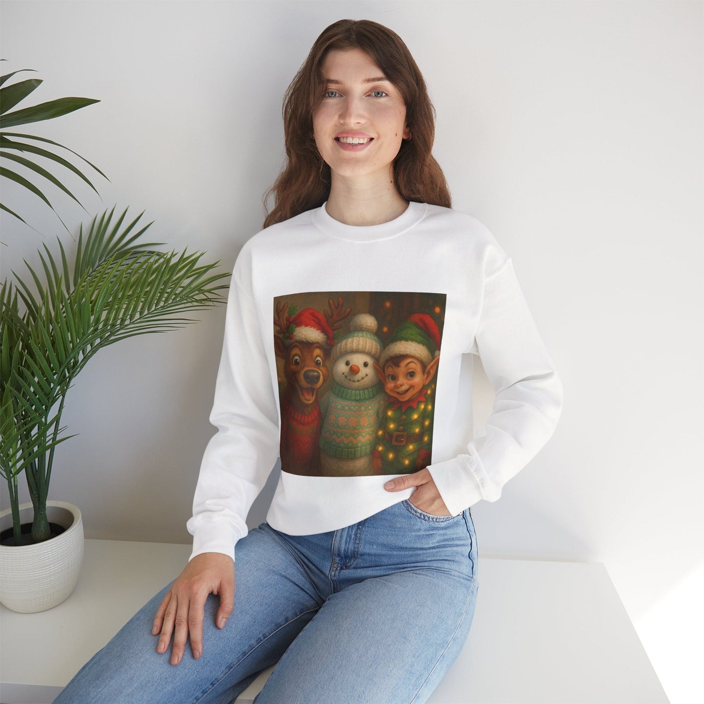 Fun Festive Sweatshirt Printify