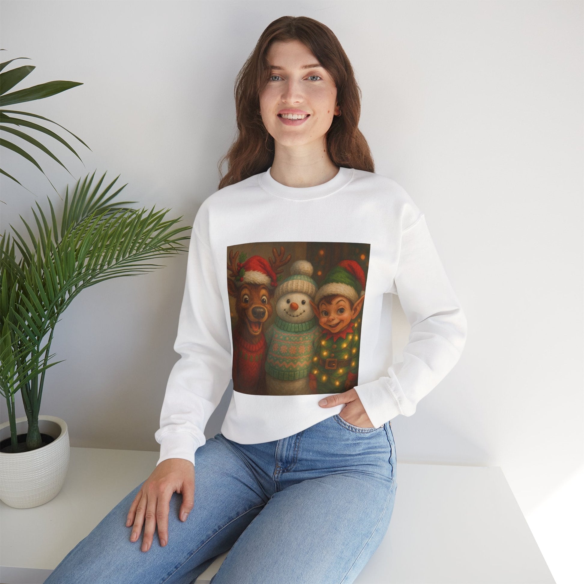 Fun Festive Sweatshirt Printify