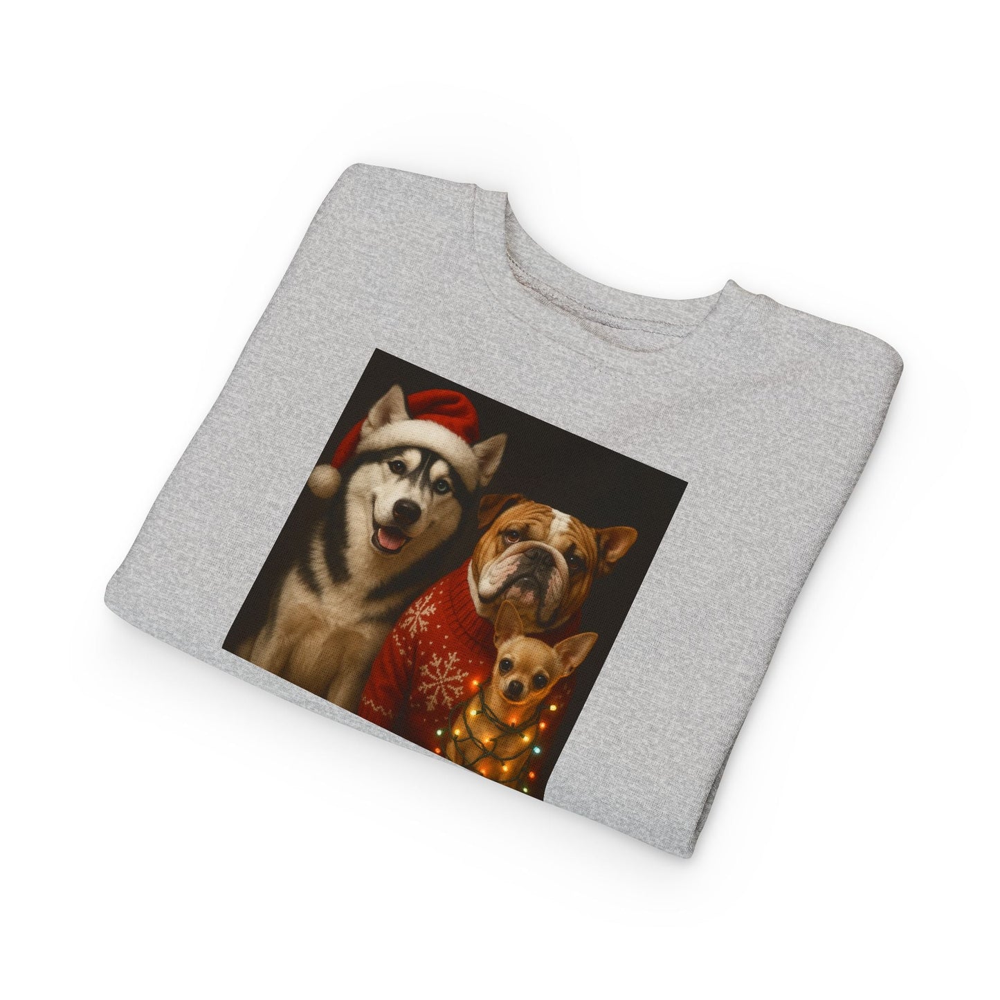 Festive Pet-Themed Toddler Sweatshirt Printify