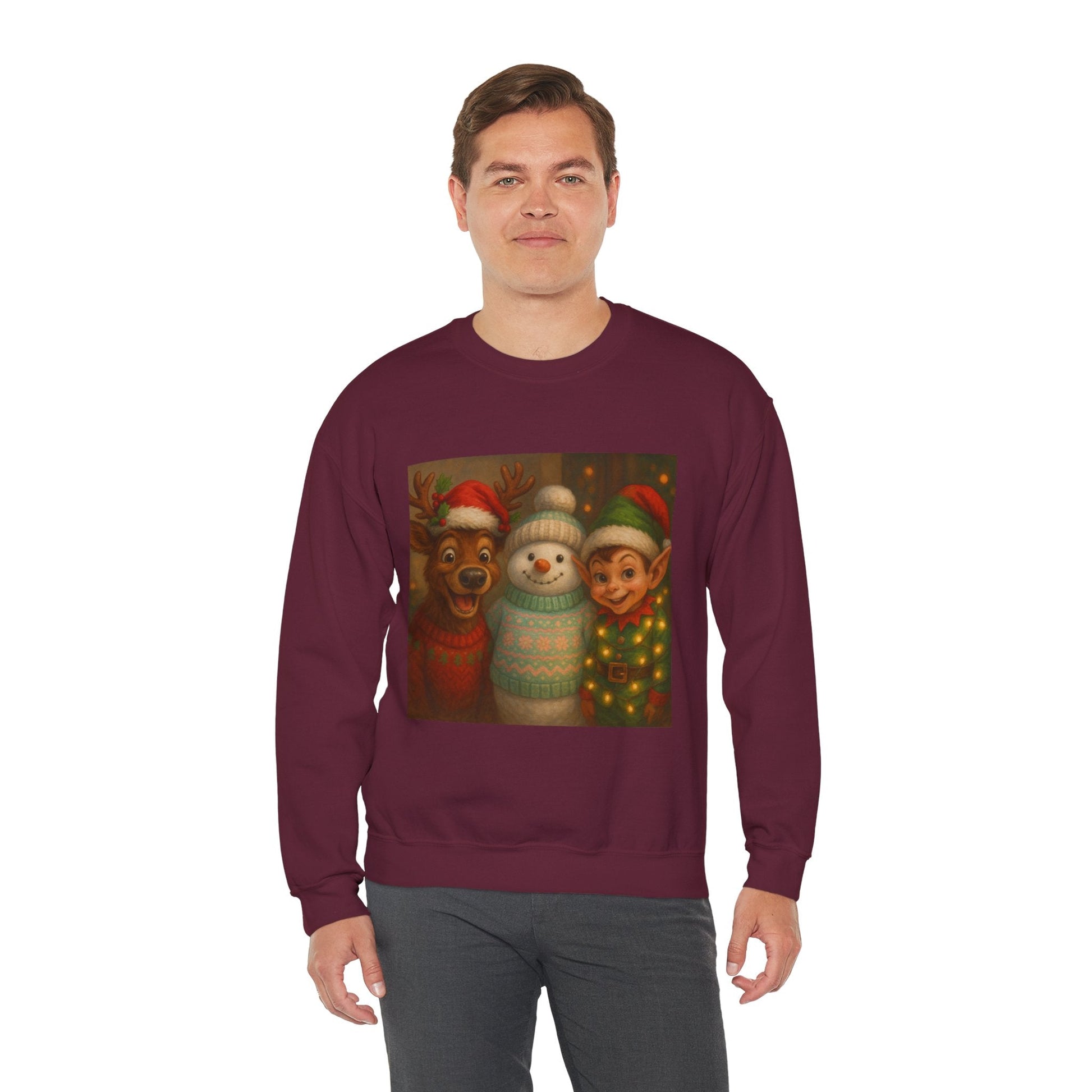 Fun Festive Sweatshirt Printify