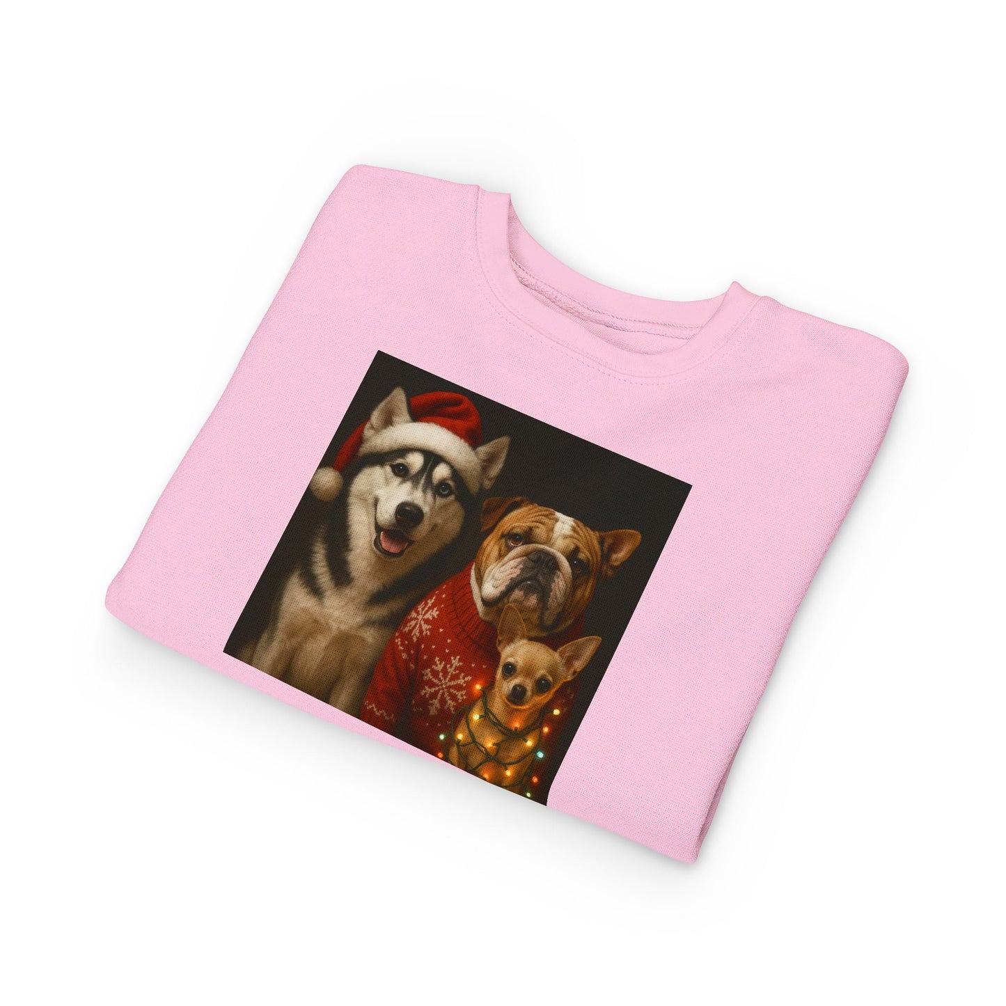 Festive Pet-Themed Toddler Sweatshirt Printify