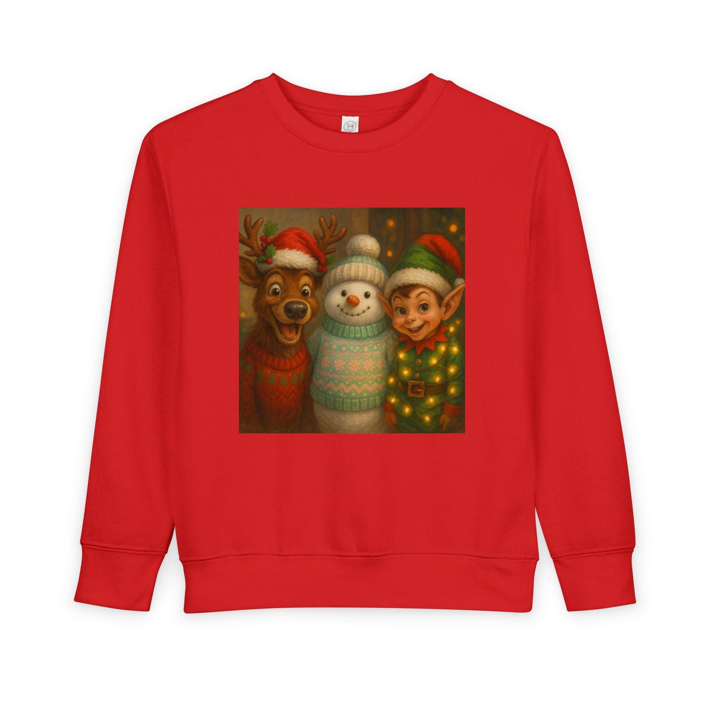 Fun Festive Toddler Sweatshirt Printify