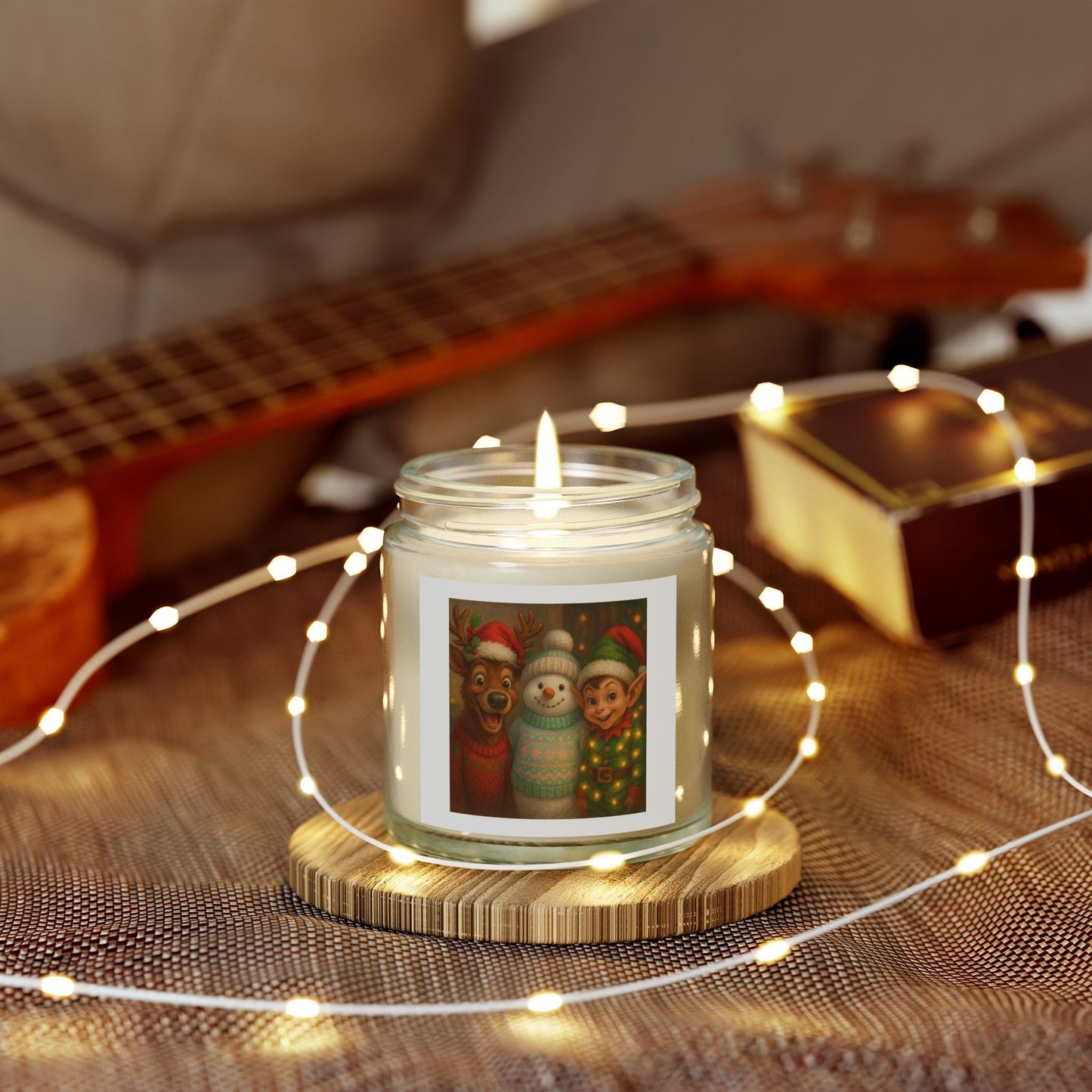 Fun Christmas Scented Candles Printify