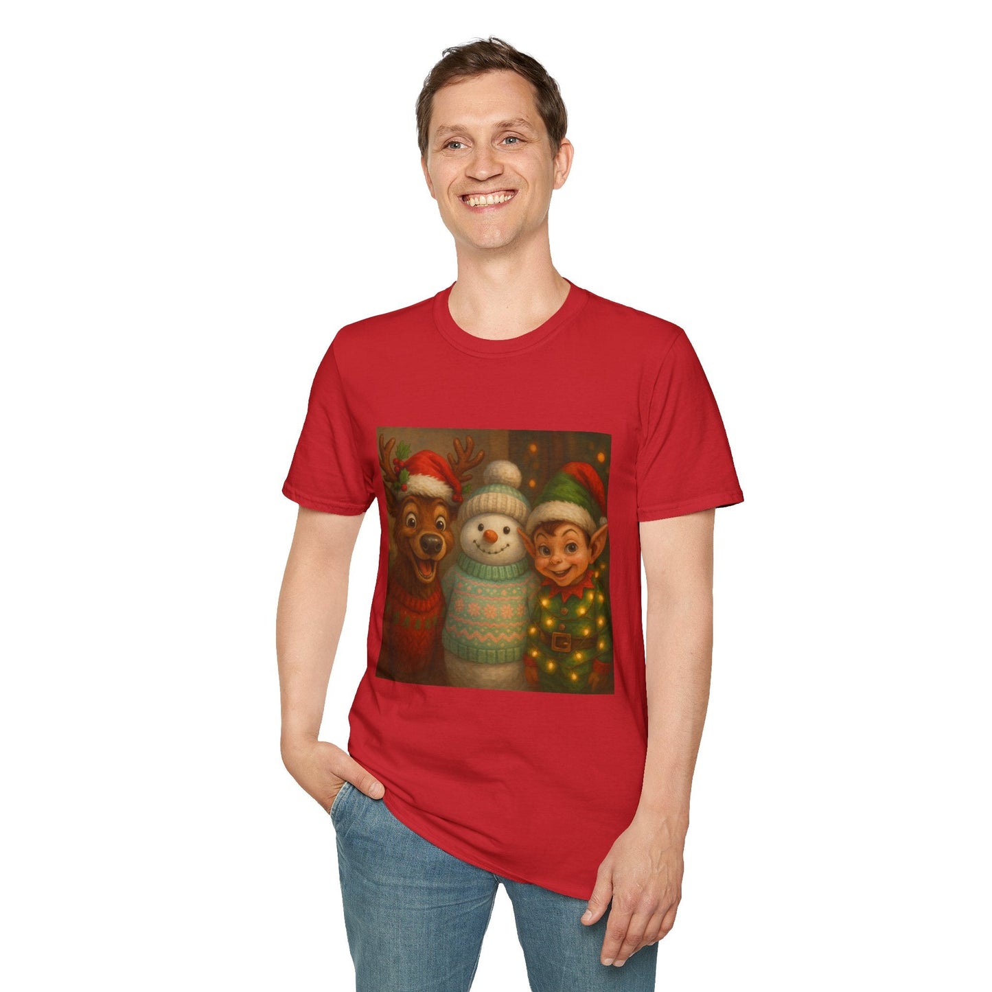Fun Christmas T-Shirt Printify