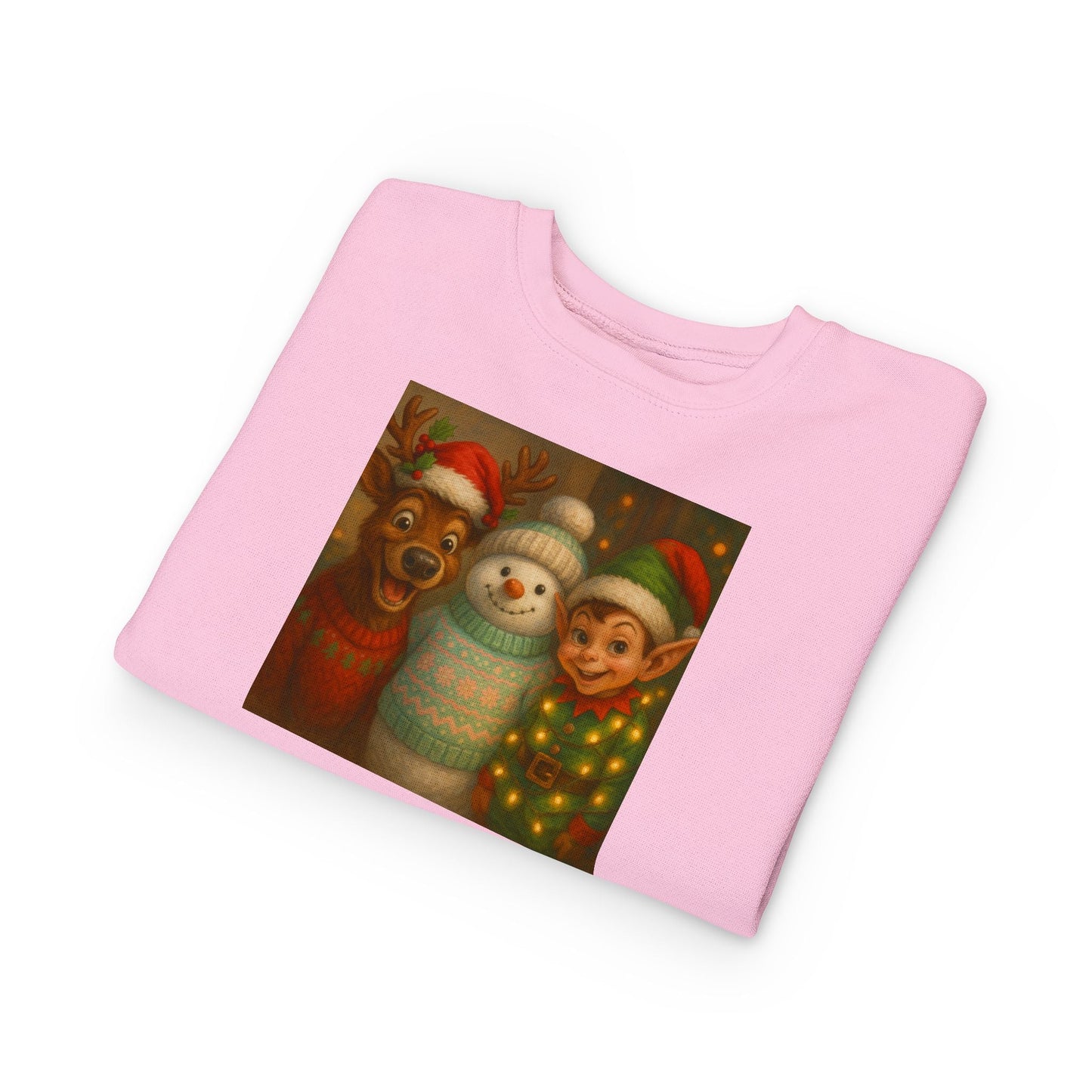 Fun Festive Toddler Sweatshirt Printify