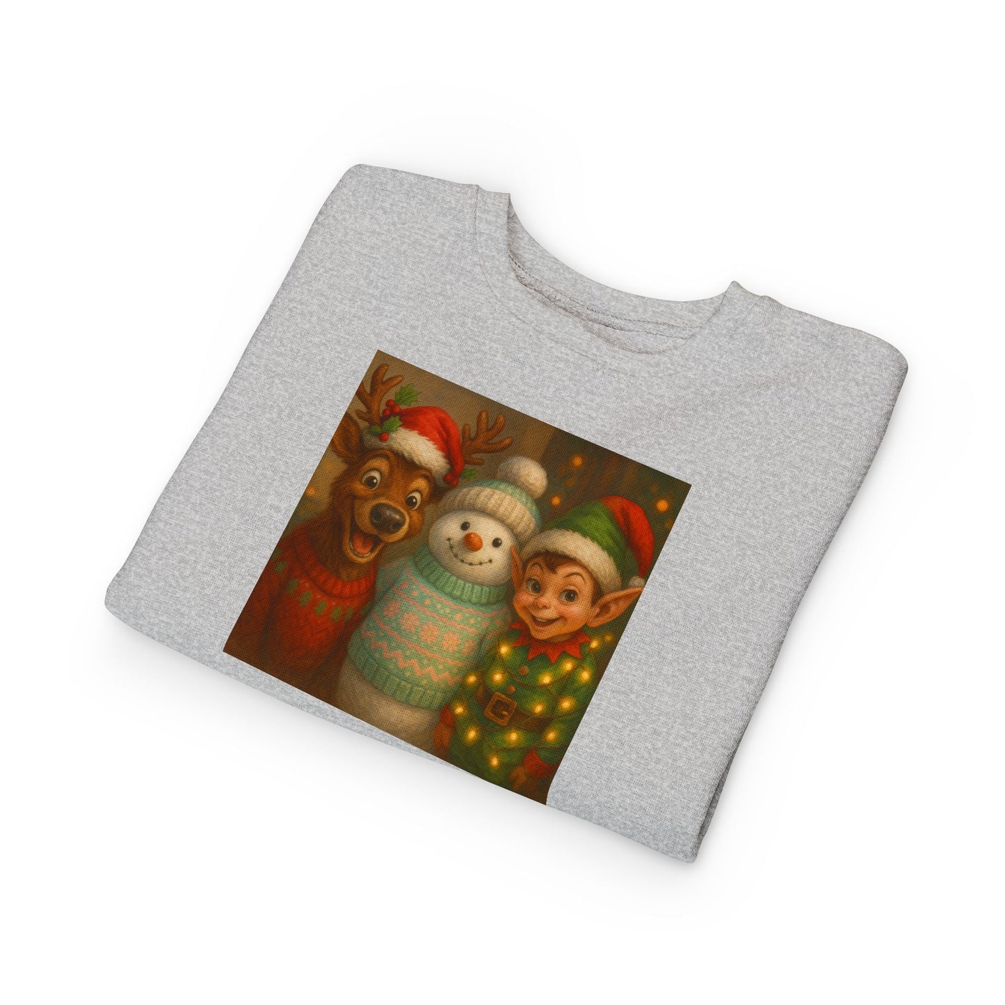Fun Festive Toddler Sweatshirt Printify