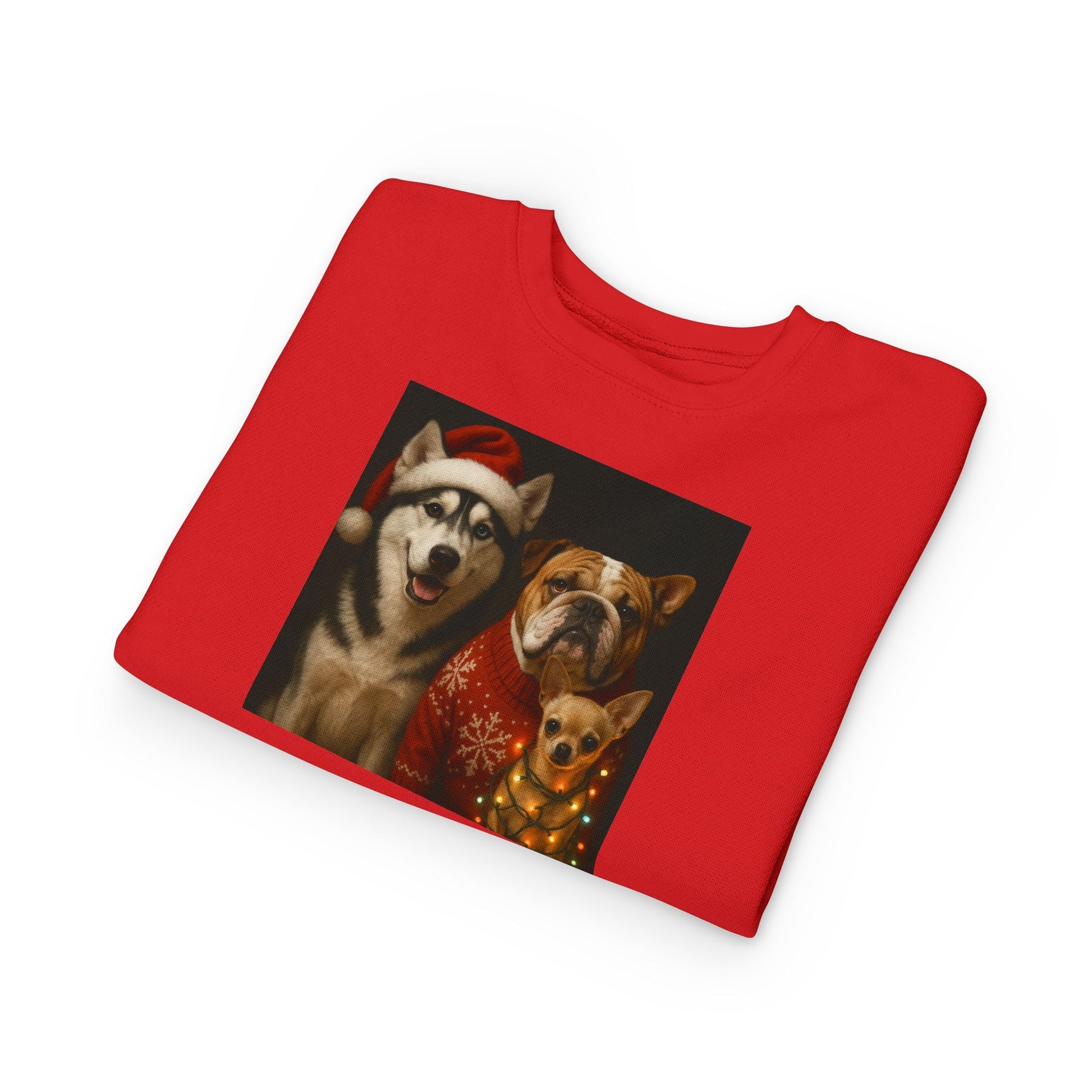 Festive Pet-Themed Toddler Sweatshirt Printify
