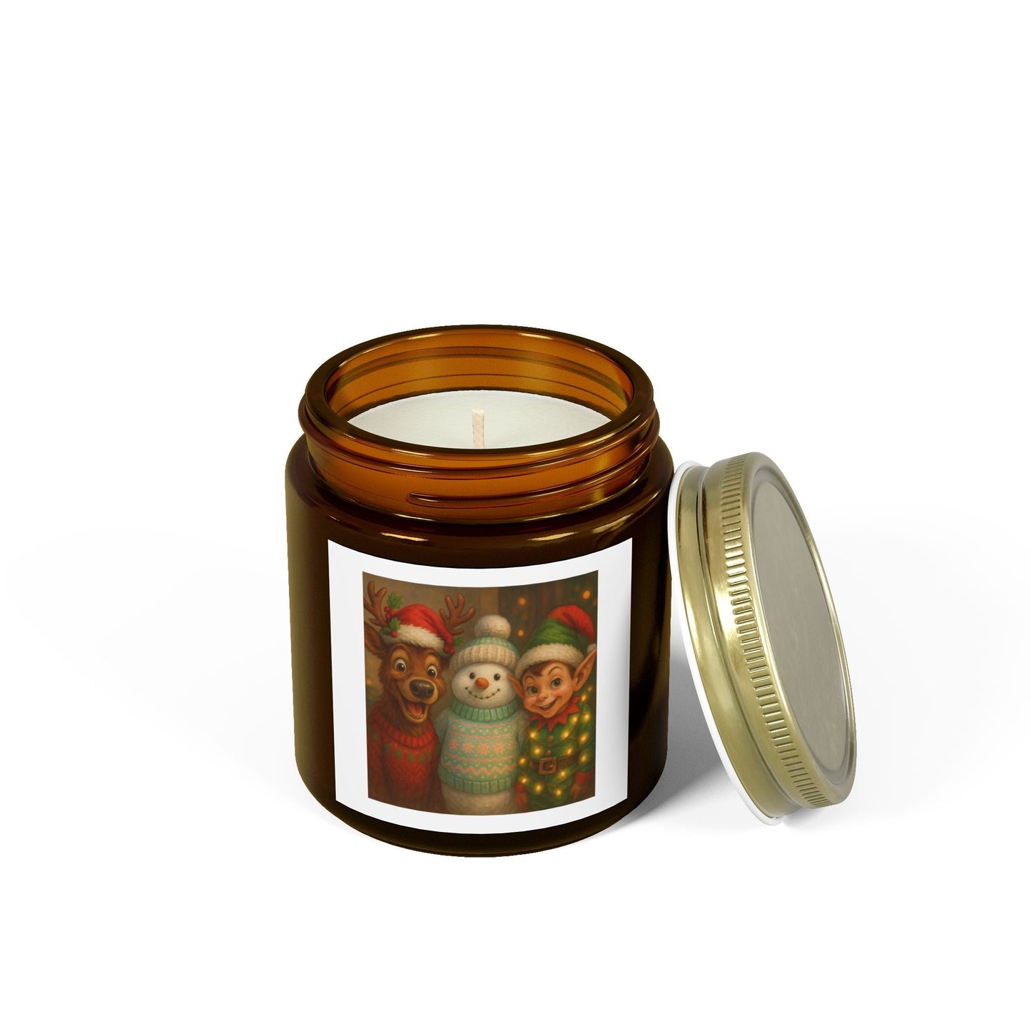 Fun Christmas Scented Candles Printify