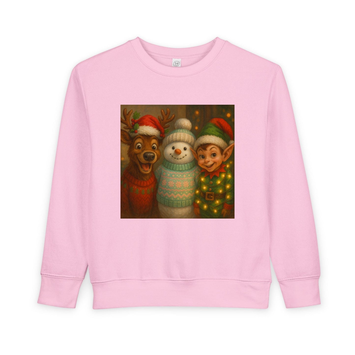 Fun Festive Toddler Sweatshirt Printify