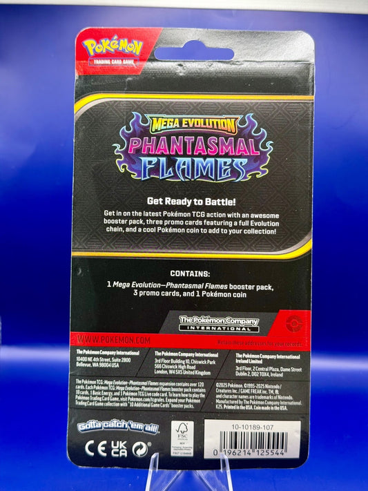 Pokemon Phantasmal Flames booster pack