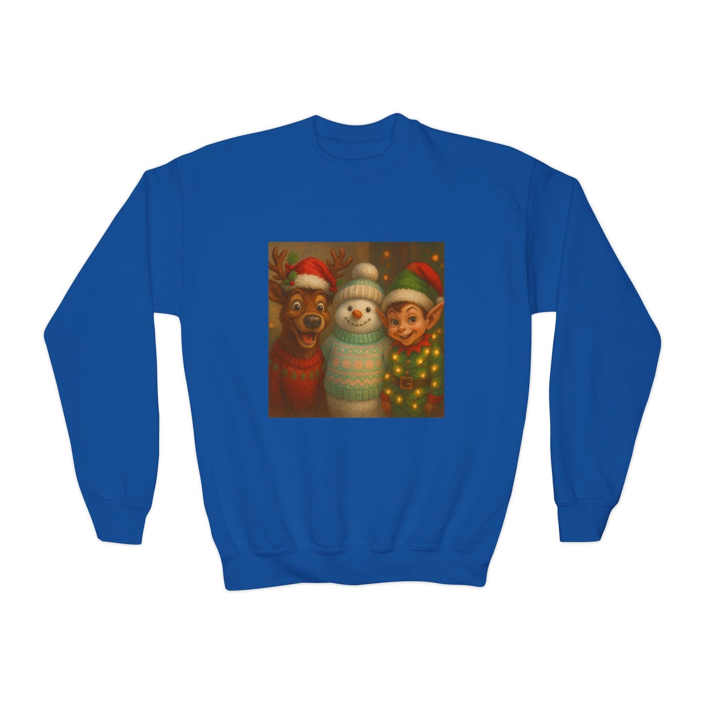 Fun Youth Christmas Sweatshirt Printify