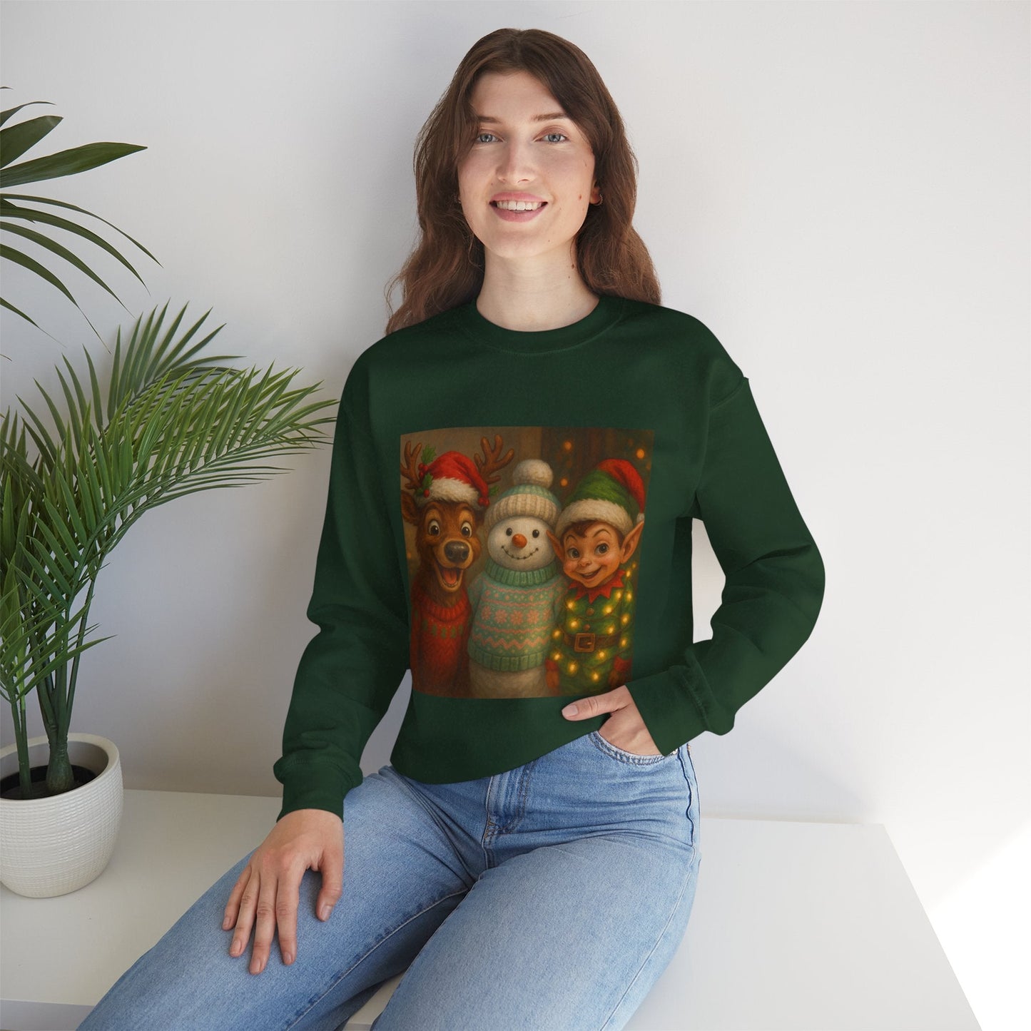 Fun Festive Sweatshirt Printify