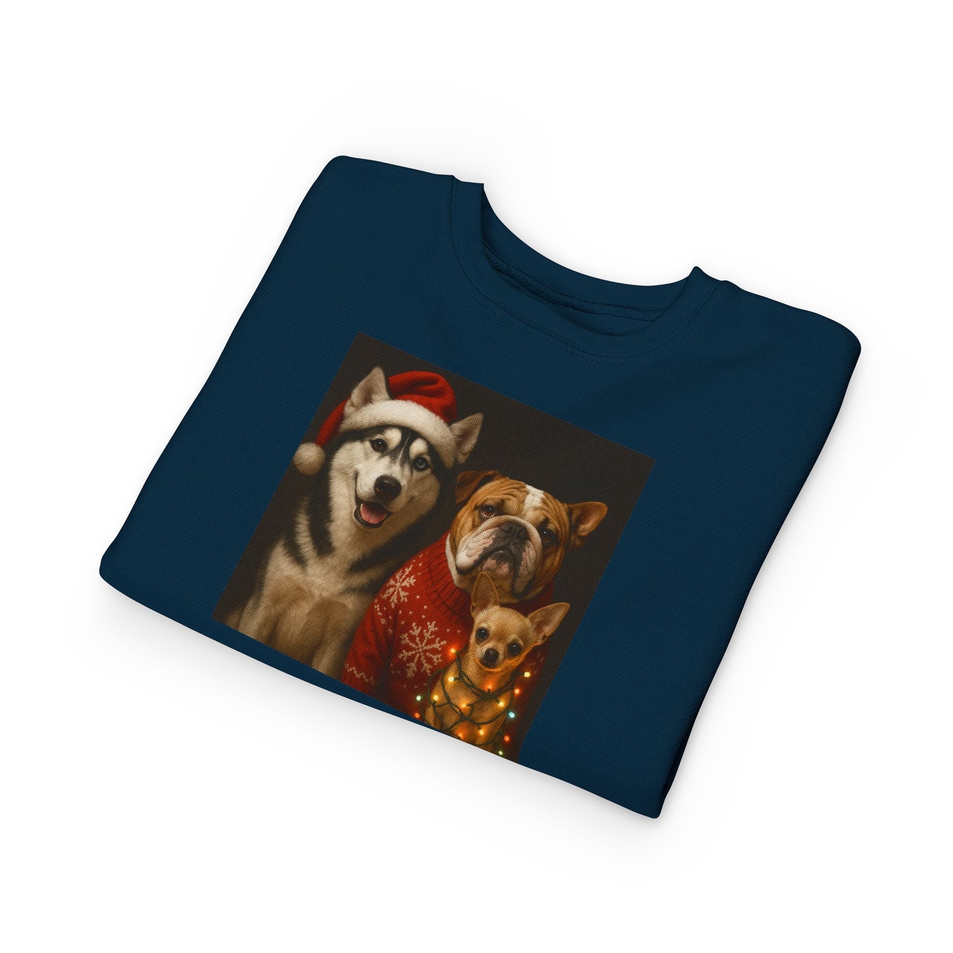 Festive Pet-Themed Toddler Sweatshirt Printify