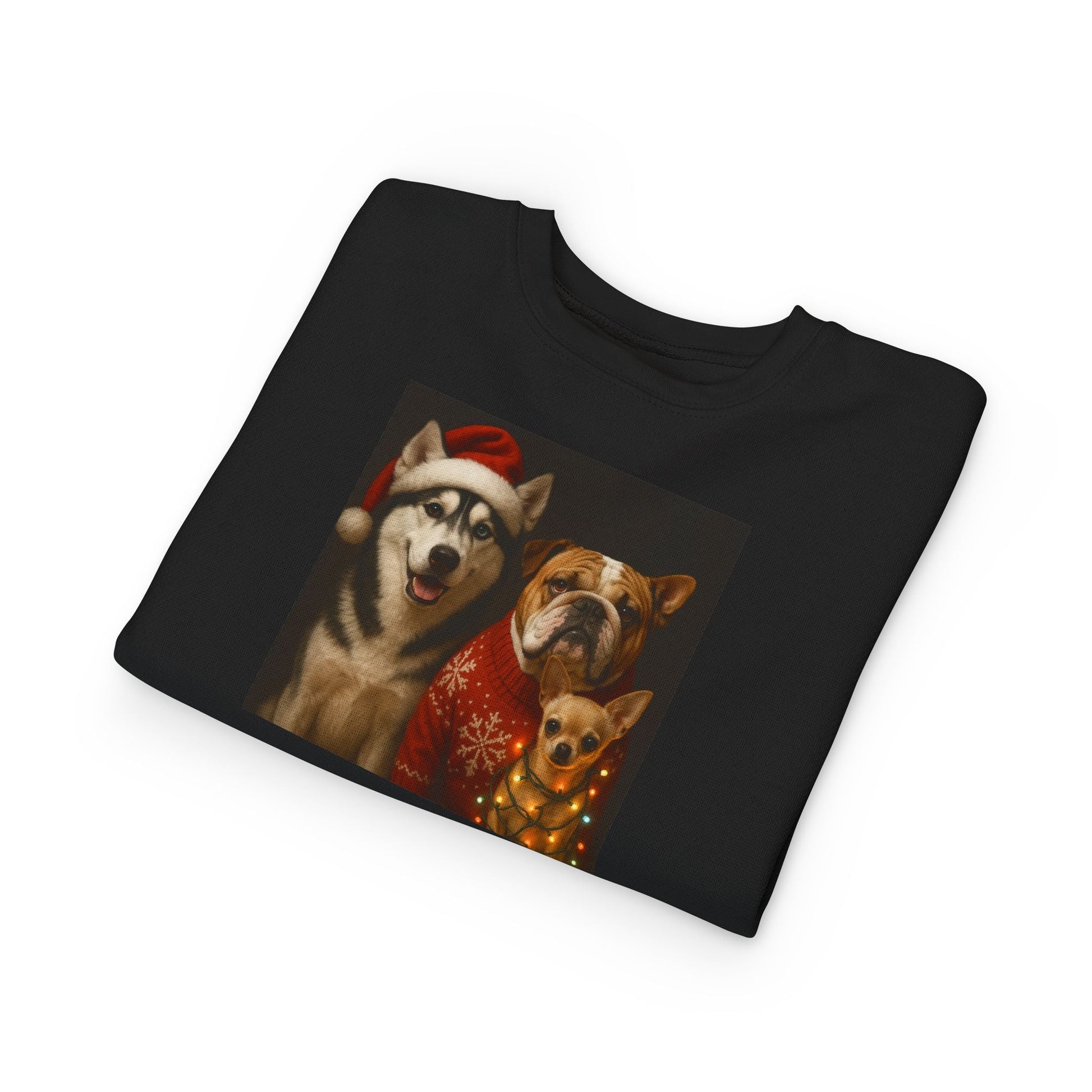 Festive Pet-Themed Toddler Sweatshirt Printify