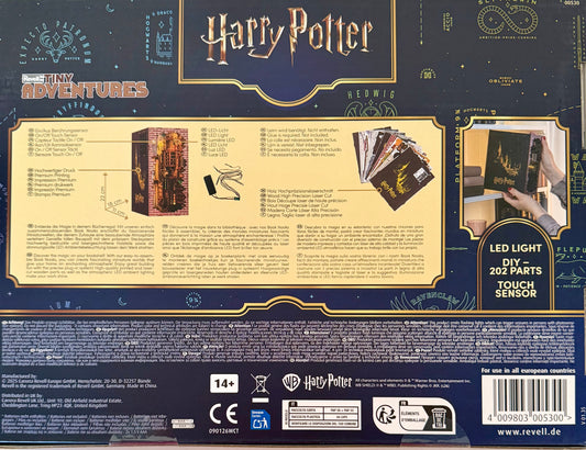 Harry Potter Tiny Adventures Book Nook Mini Diorama Diagon Alley 23cm
