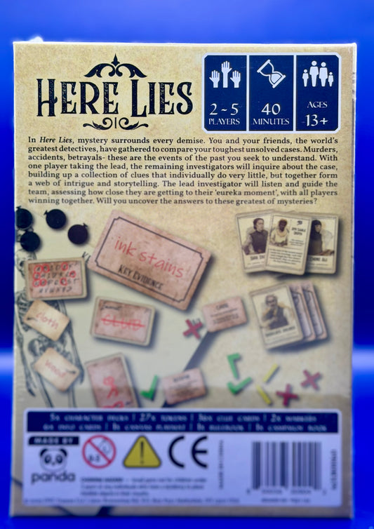 Here Lies Board Game