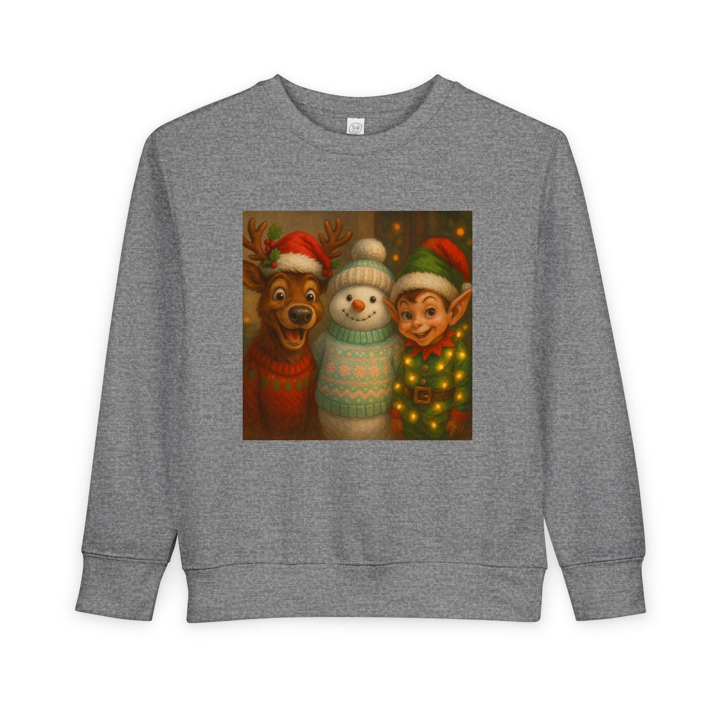 Fun Festive Toddler Sweatshirt Printify