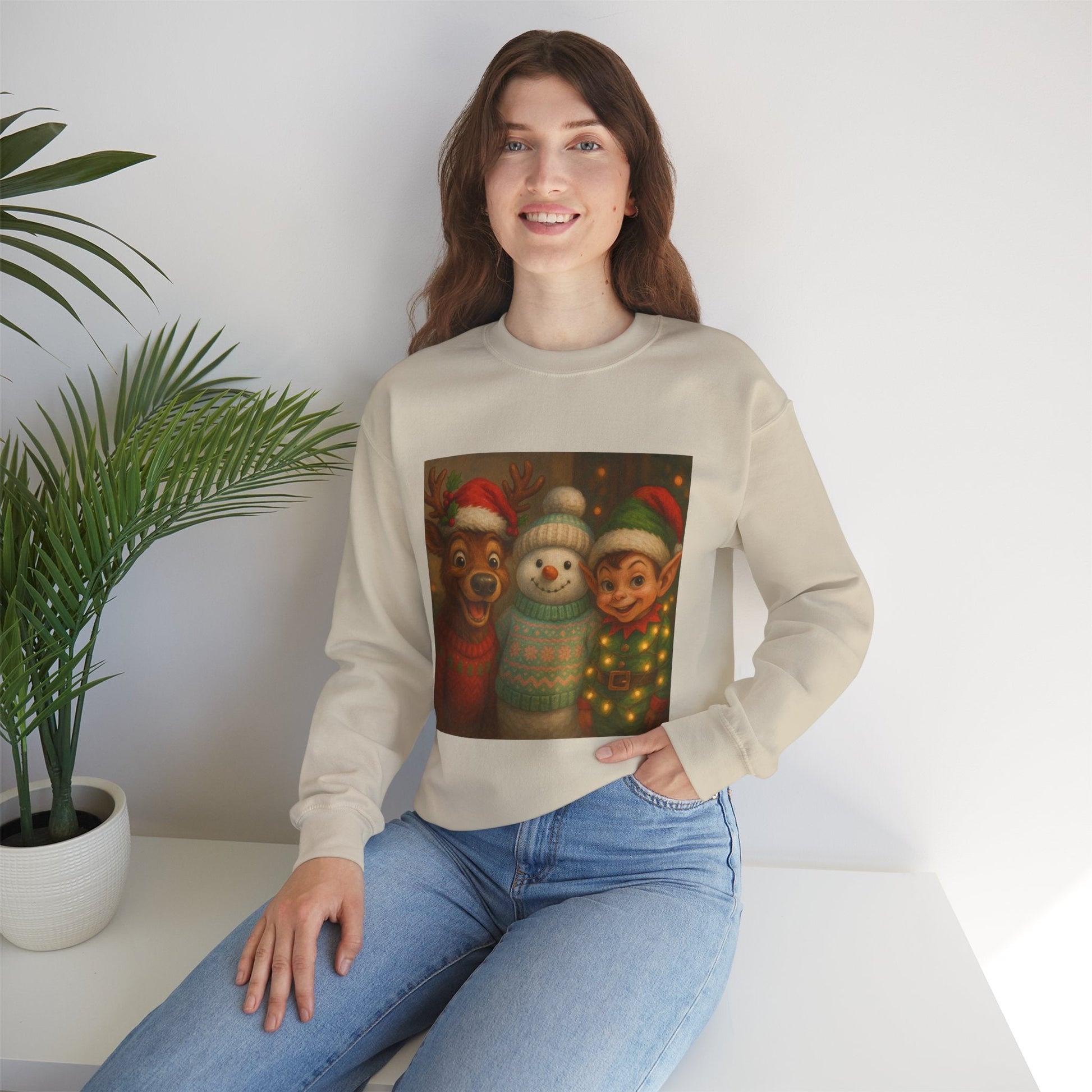 Fun Festive Sweatshirt Printify