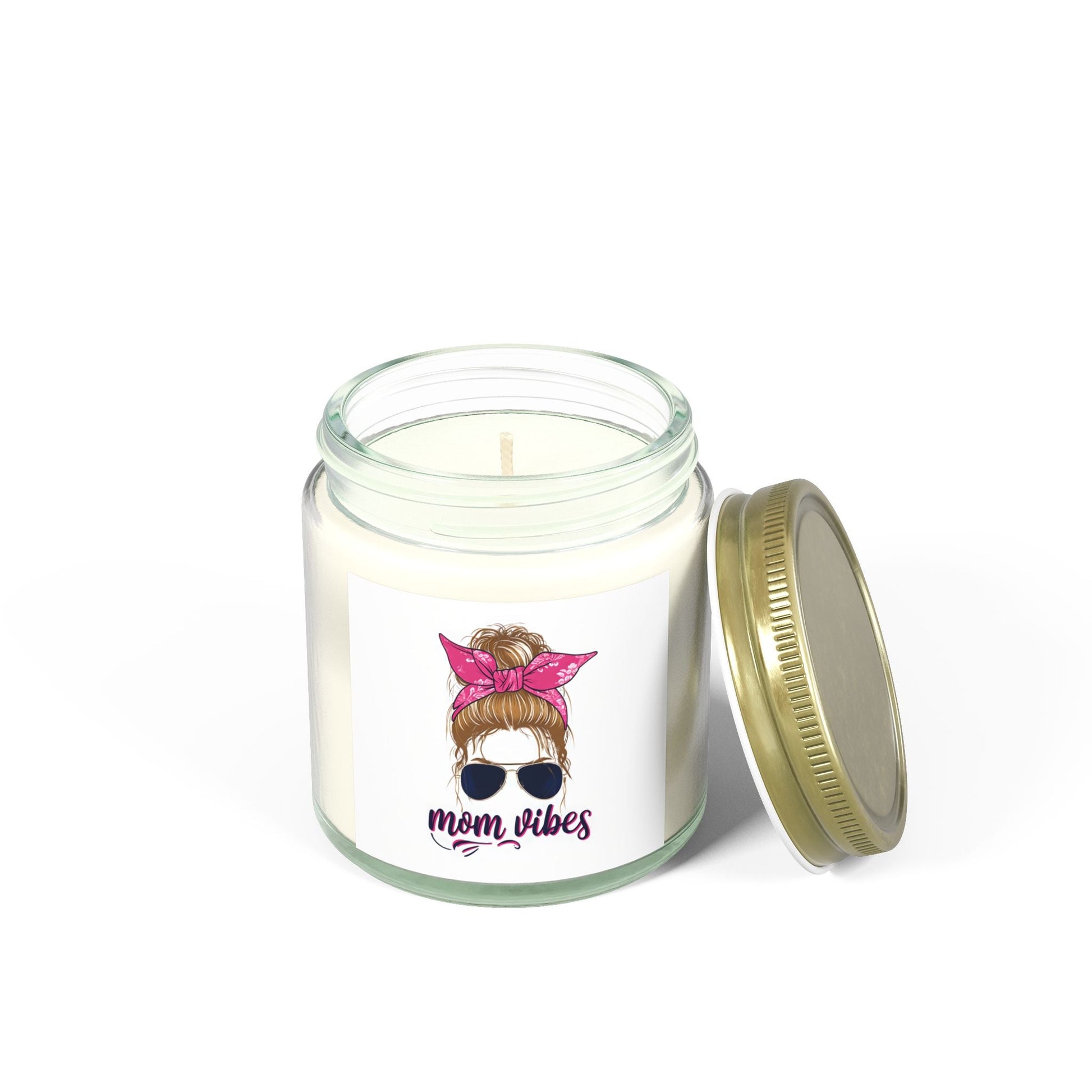 Candle Set, Mom Vibes Design Printify