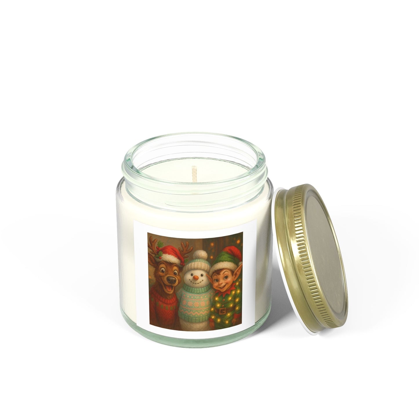 Fun Christmas Scented Candles Printify