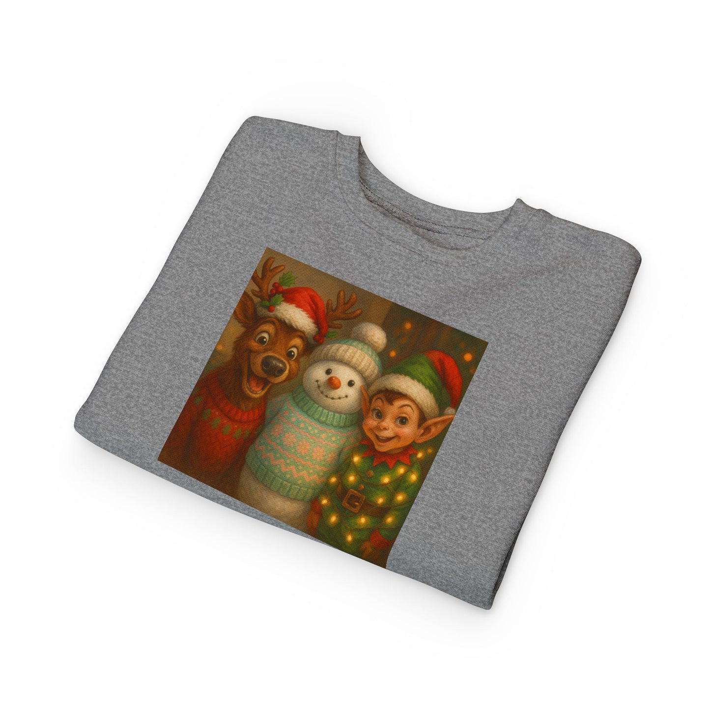 Fun Festive Toddler Sweatshirt Printify