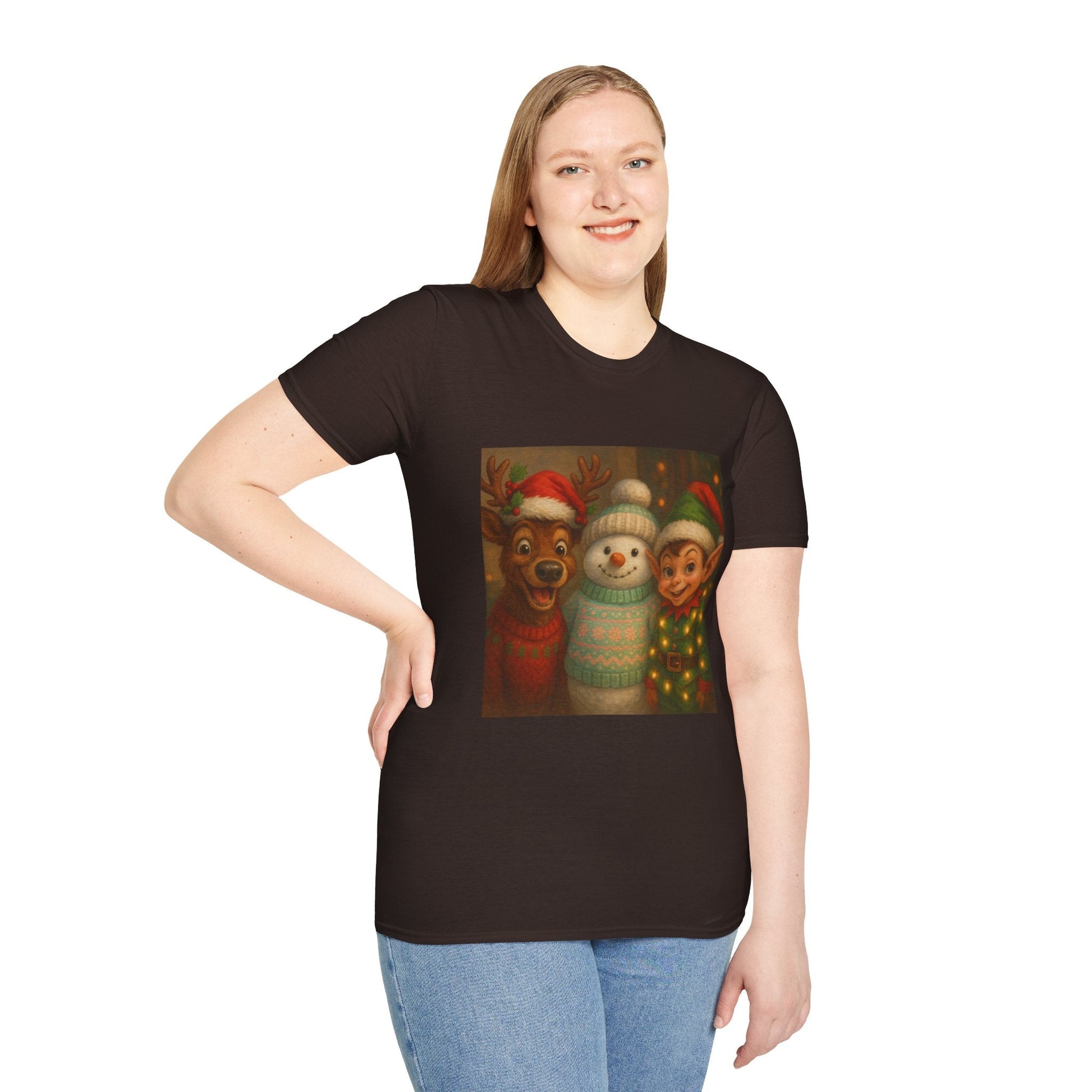 Fun Christmas T-Shirt Printify