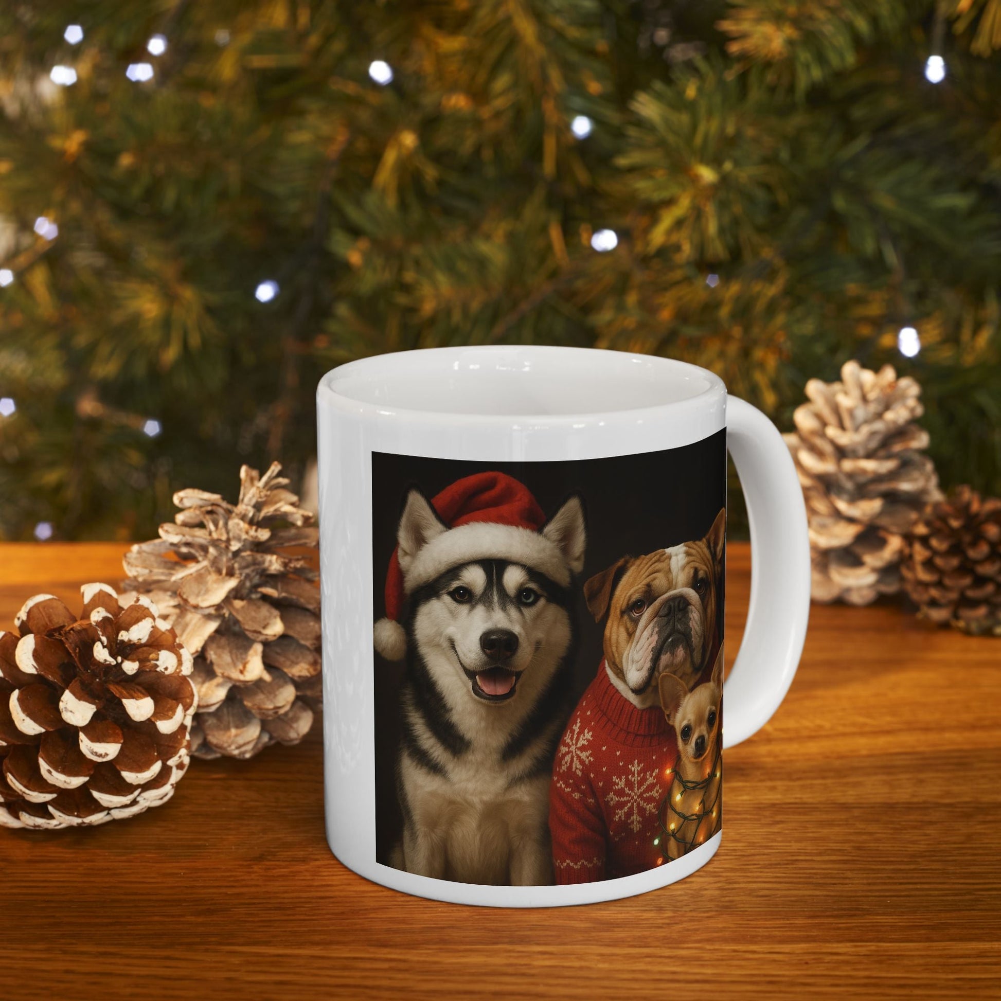 Christmas Dog Mug Printify