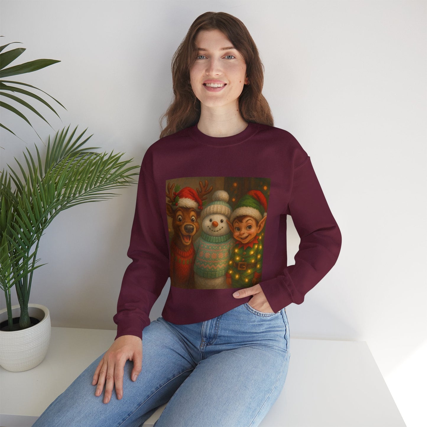 Fun Festive Sweatshirt Printify