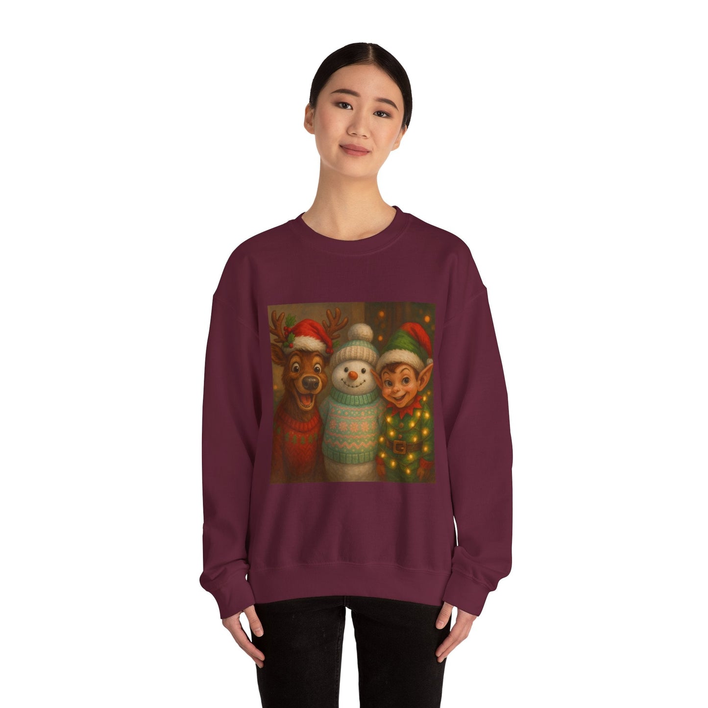 Fun Festive Sweatshirt Printify