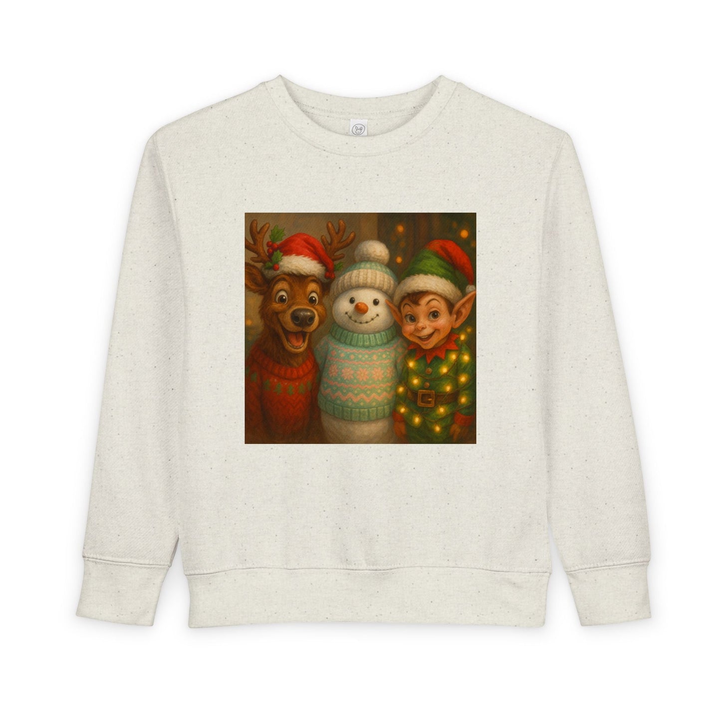 Fun Festive Toddler Sweatshirt Printify