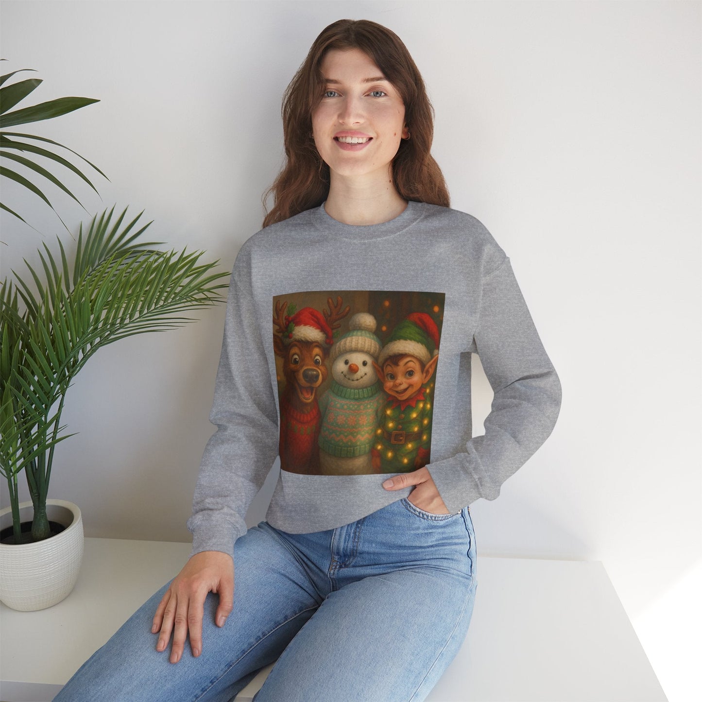 Fun Festive Sweatshirt Printify