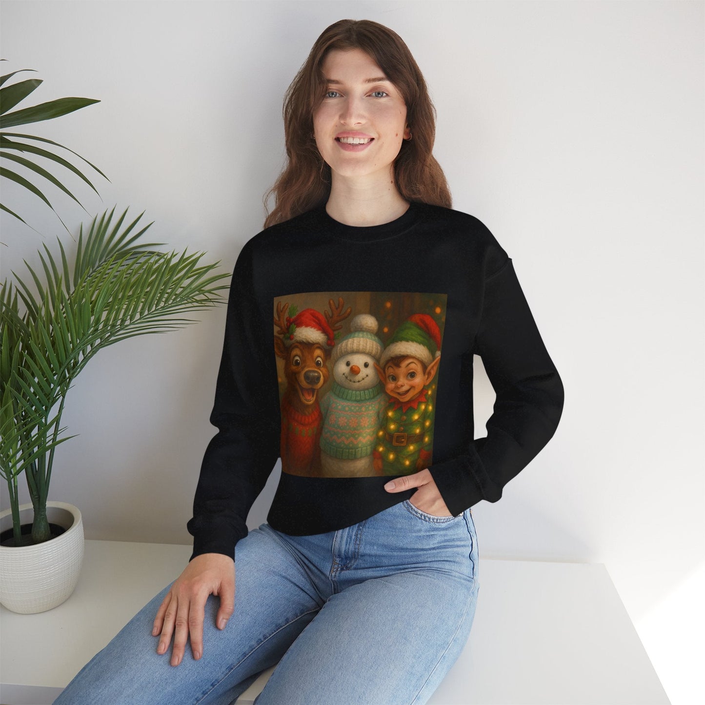 Fun Festive Sweatshirt Printify
