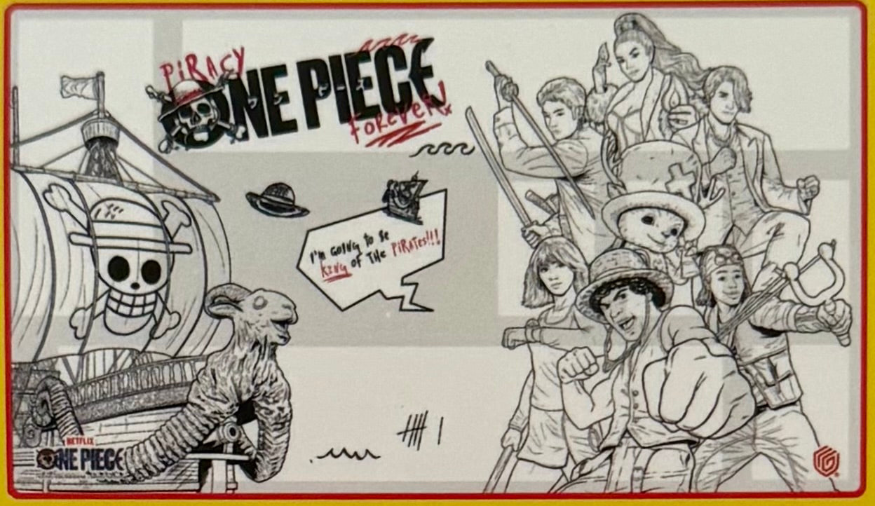 Ultimate Guard Play-Mat – Netflix One Piece Sketch Edition