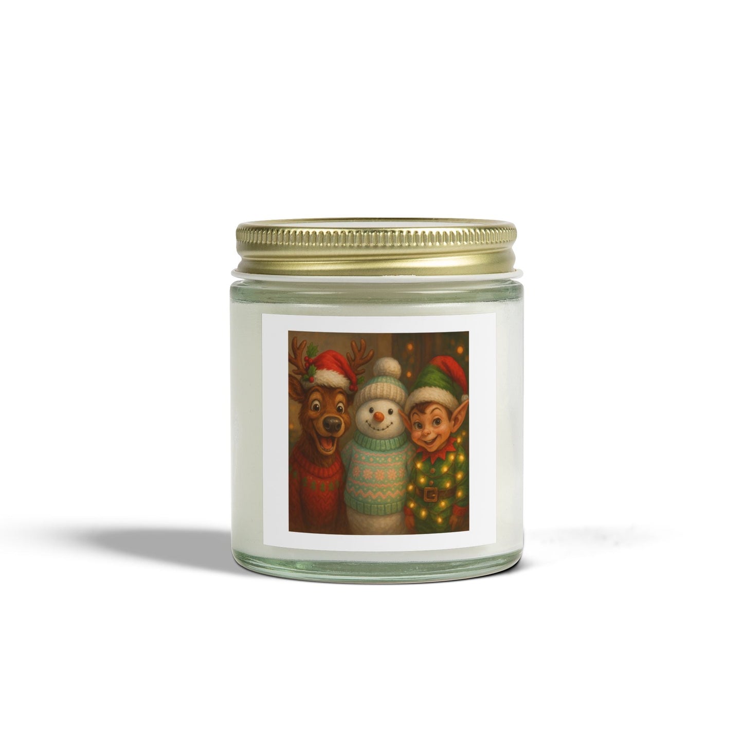 Fun Christmas Scented Candles Printify
