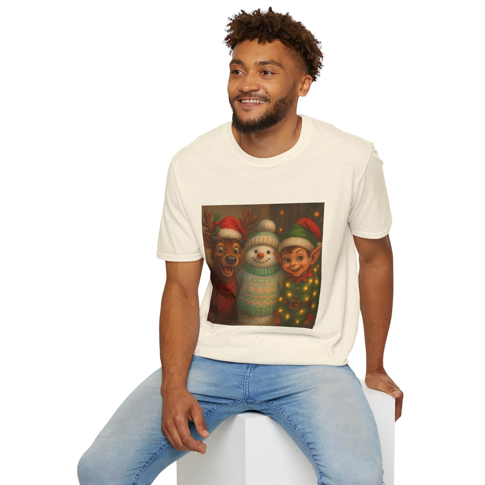 Fun Christmas T-Shirt Printify