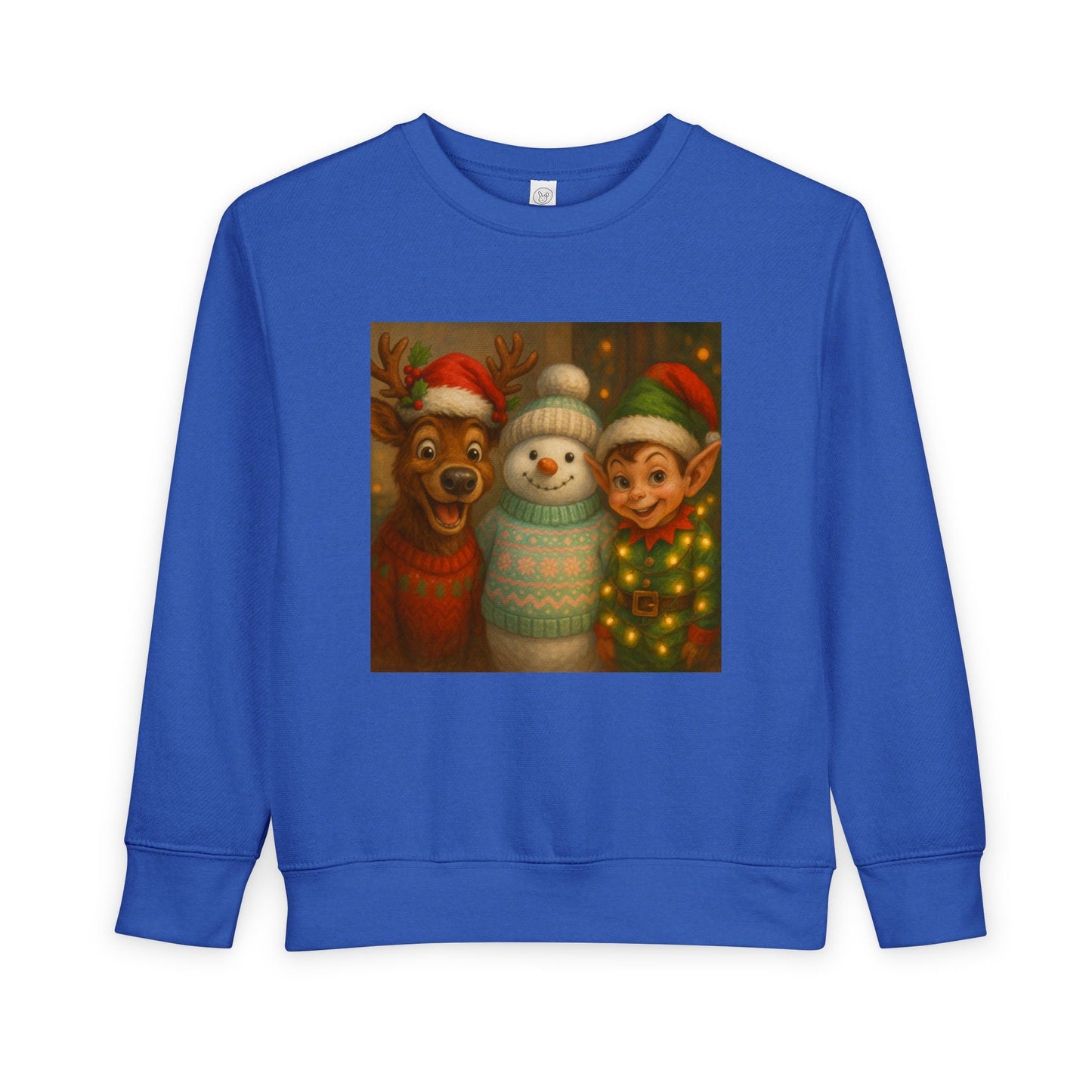Fun Festive Toddler Sweatshirt Printify