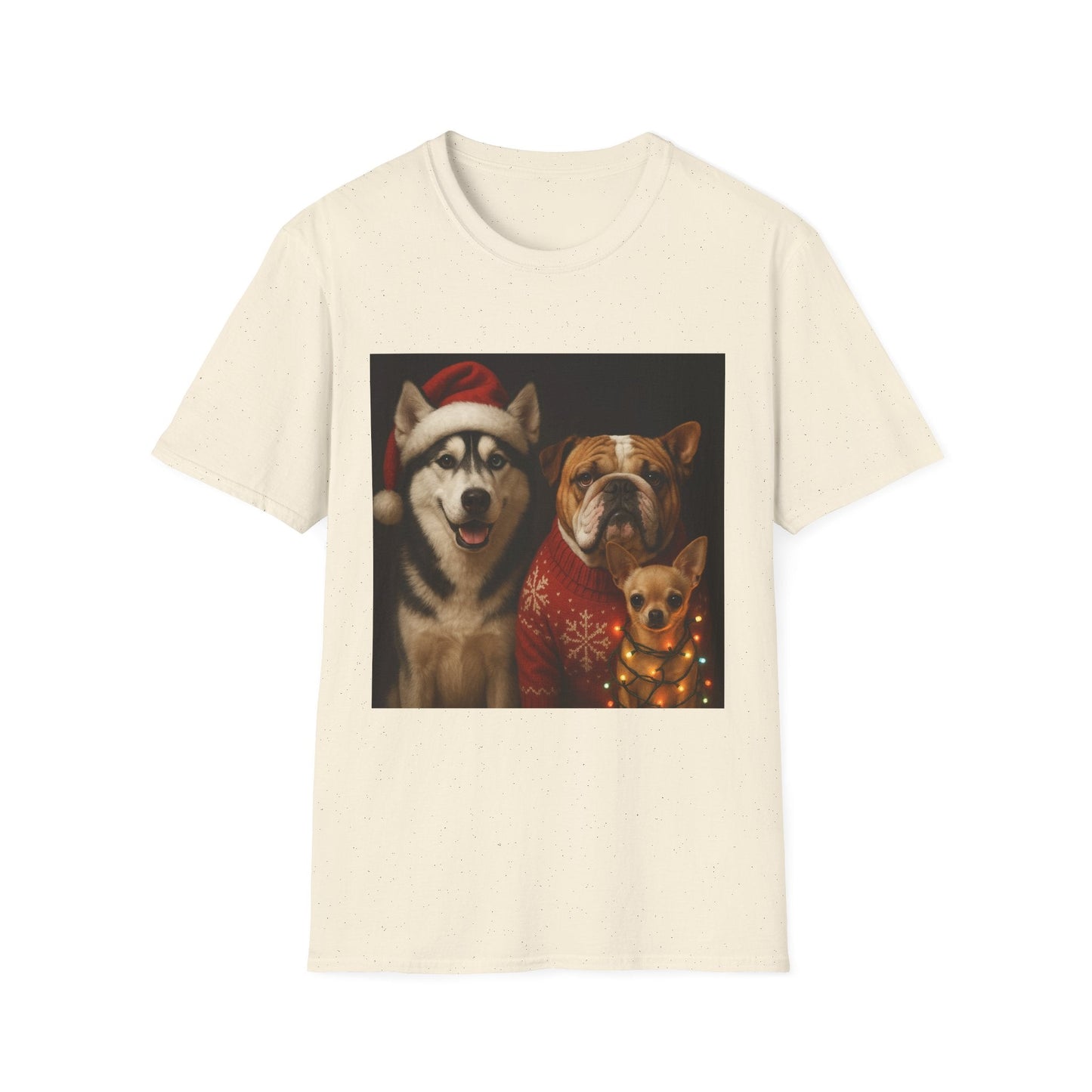Christmas Dog T-Shirt Printify