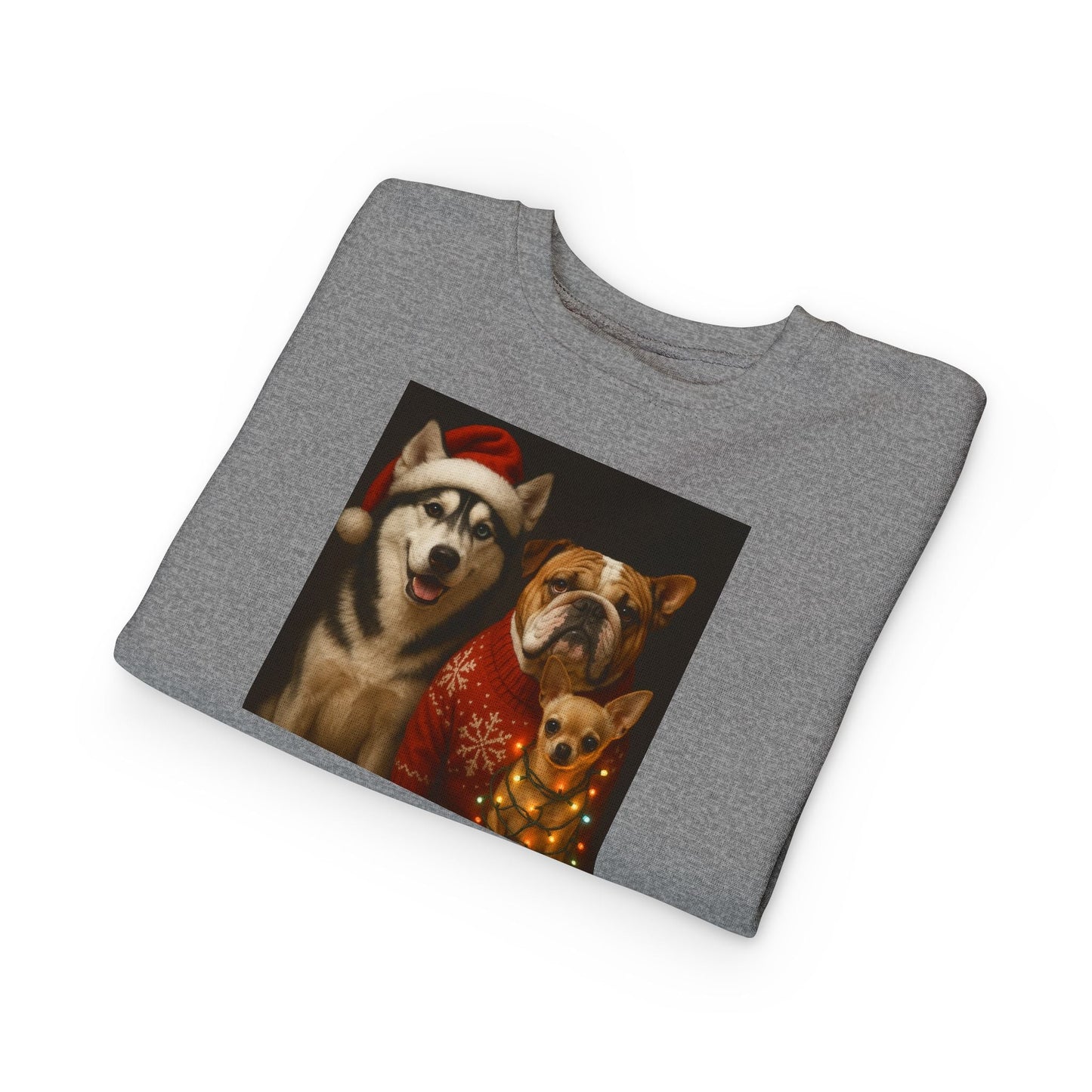 Festive Pet-Themed Toddler Sweatshirt Printify