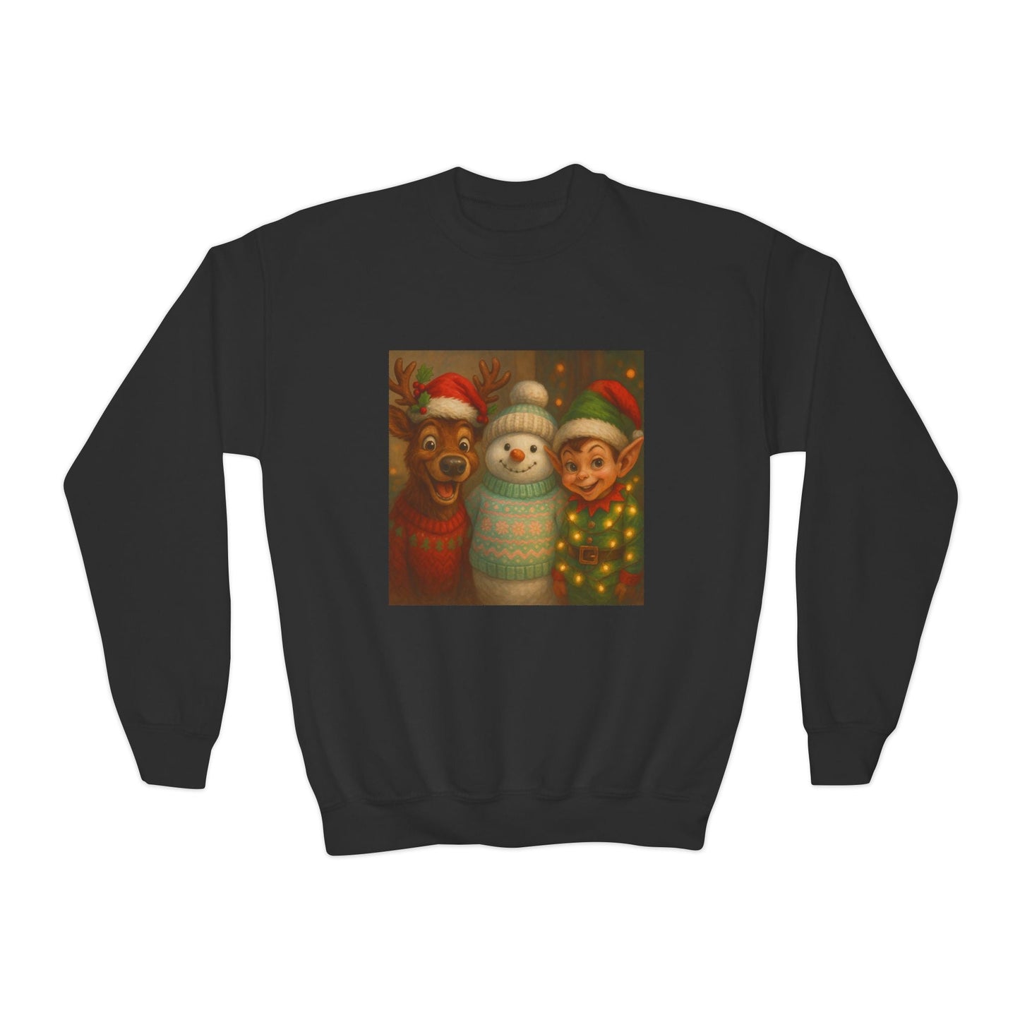 Fun Youth Christmas Sweatshirt Printify