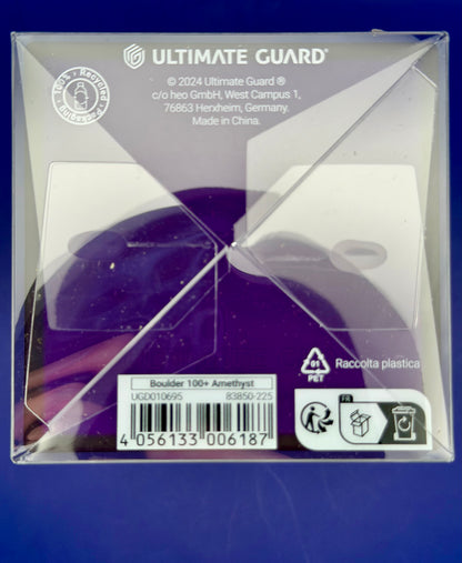 Ultimate Guard Boulder 100+ Deck Case - Amethyst