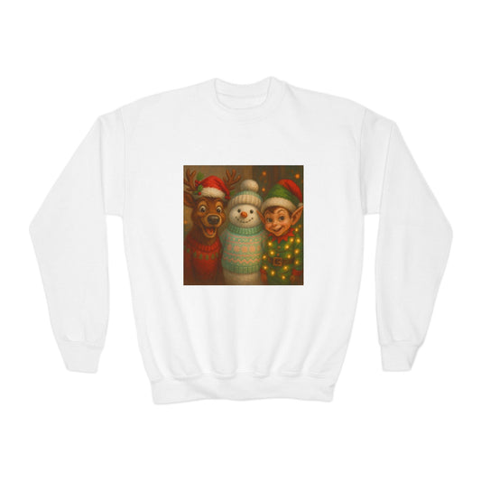 Fun Youth Christmas Sweatshirt Printify